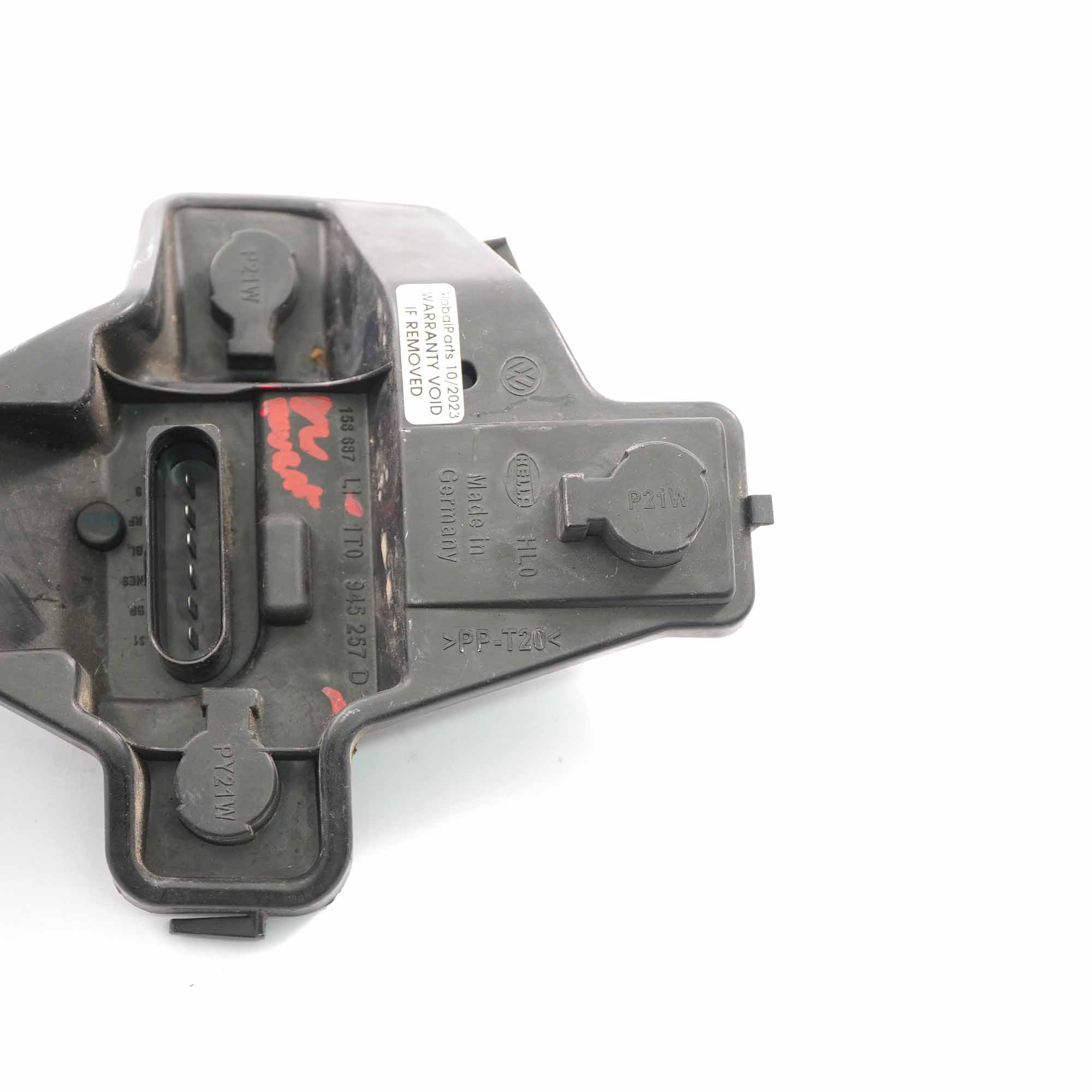 VW Volkswagen Touran 1T Support d'ampoule Douille feu arrière gauche 1T0945257D