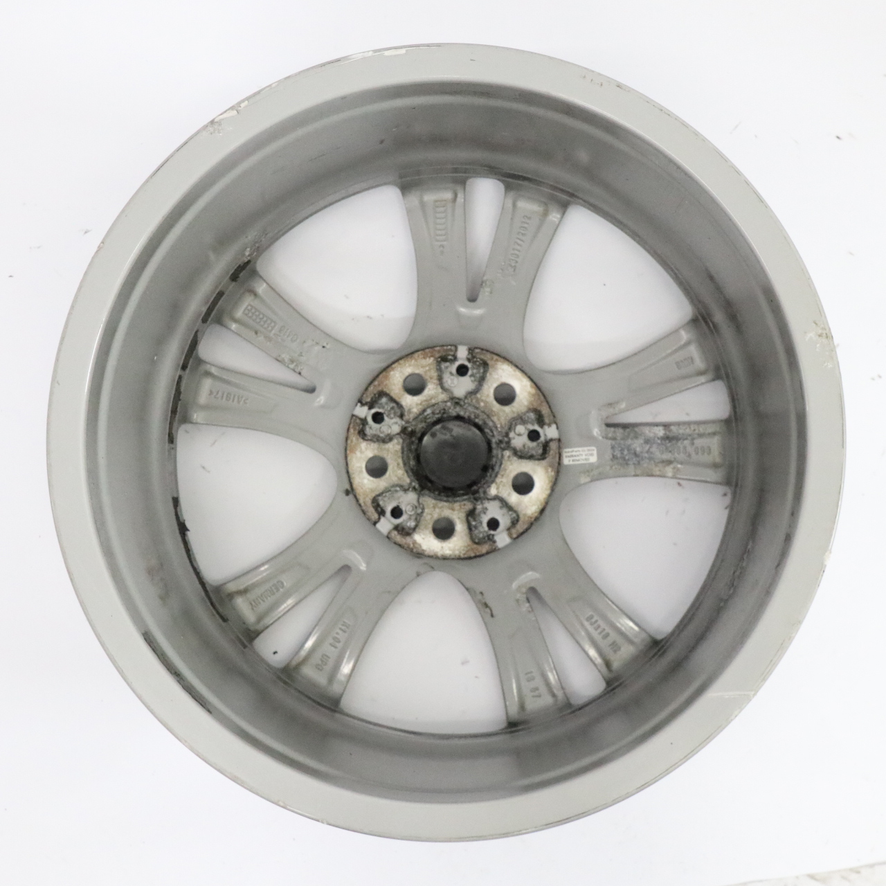 BMW F45 F46 Jante en alliage gris ferrique 18" Y Spoke 484 ET:57 8J 6855093