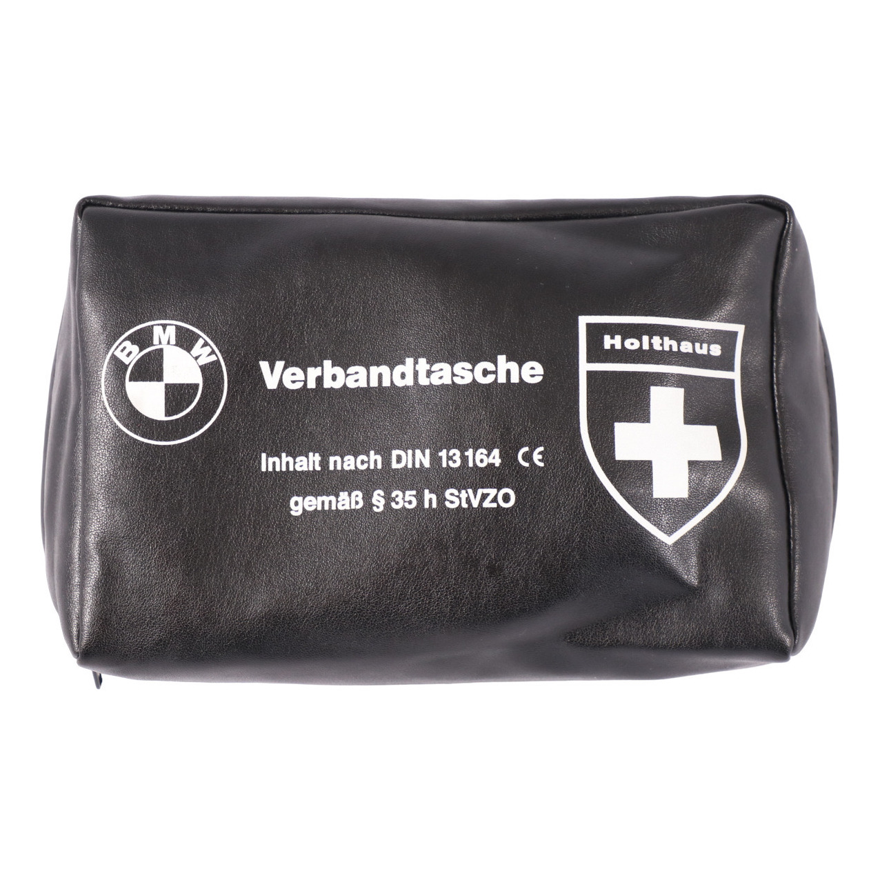 BMW &amp; MINI Universal First Aid Emergency Medical Kit Black Pouch