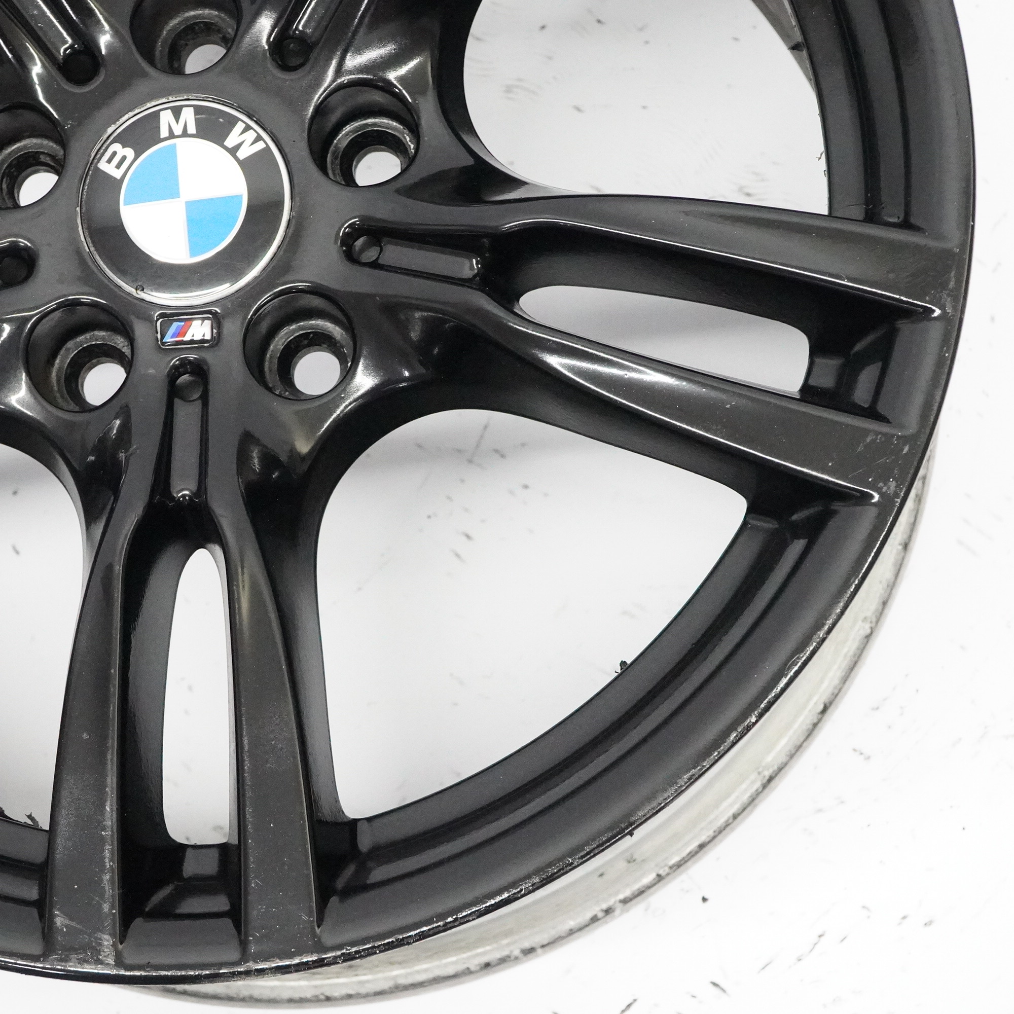 BMW F30 F31 Jante arriere alliage noir 18" 8,5J ET:47 M Star Spoke 400 7845881