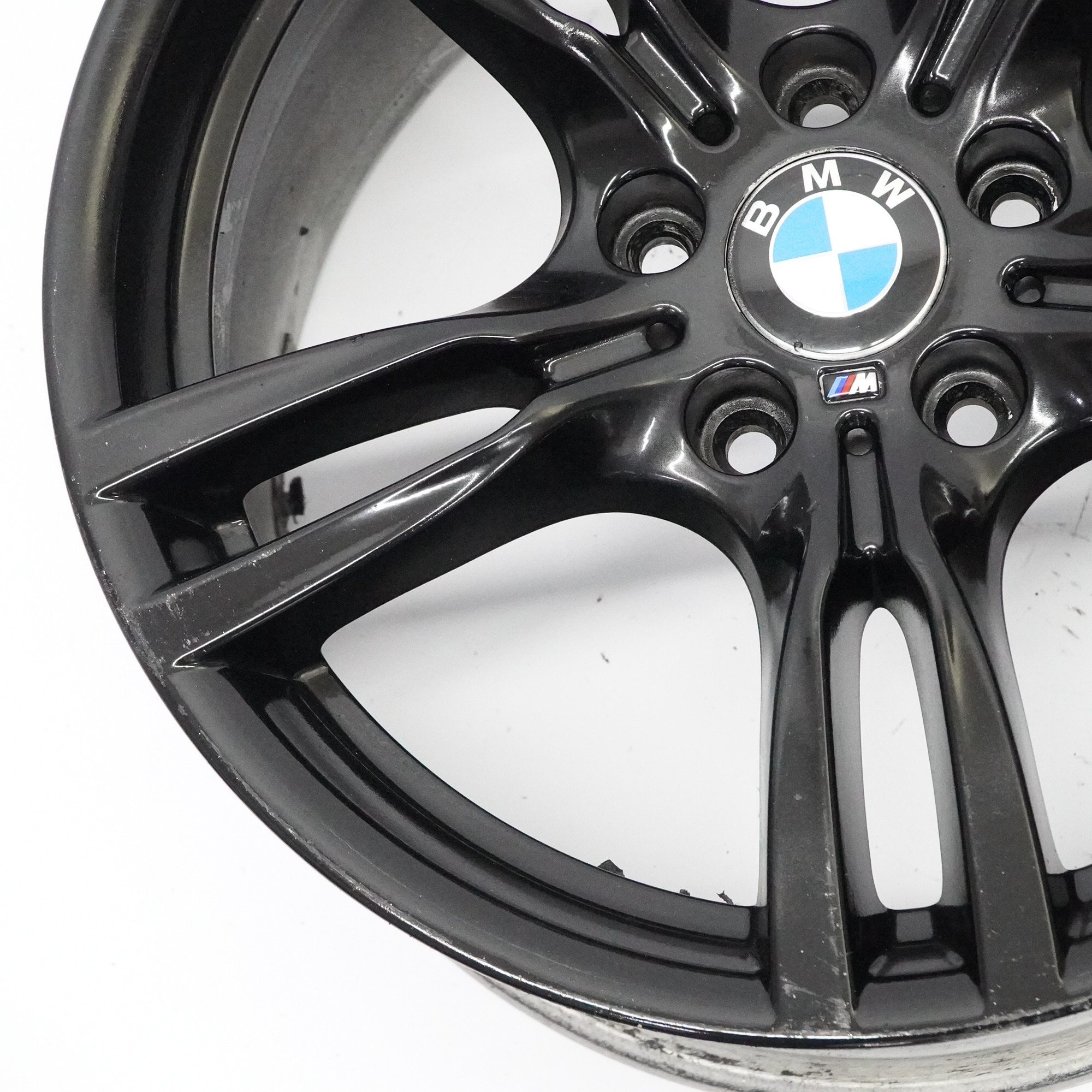 BMW F30 F31 Jante arriere alliage noir 18" 8,5J ET:47 M Star Spoke 400 7845881