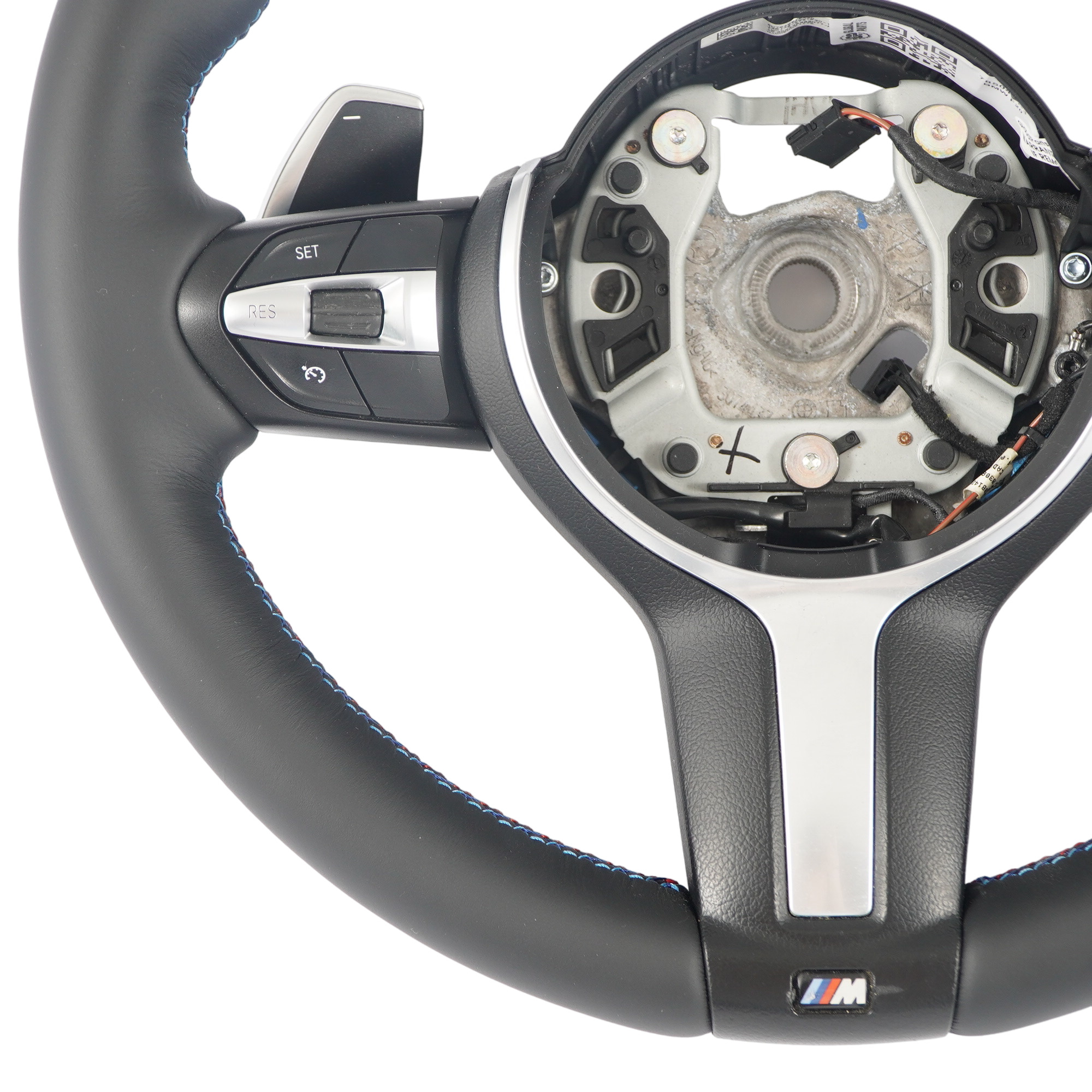 Volant BMW F20 LCI F30 F32 Chauffé M Sport NEUF Cuir Noir Paddle Shift