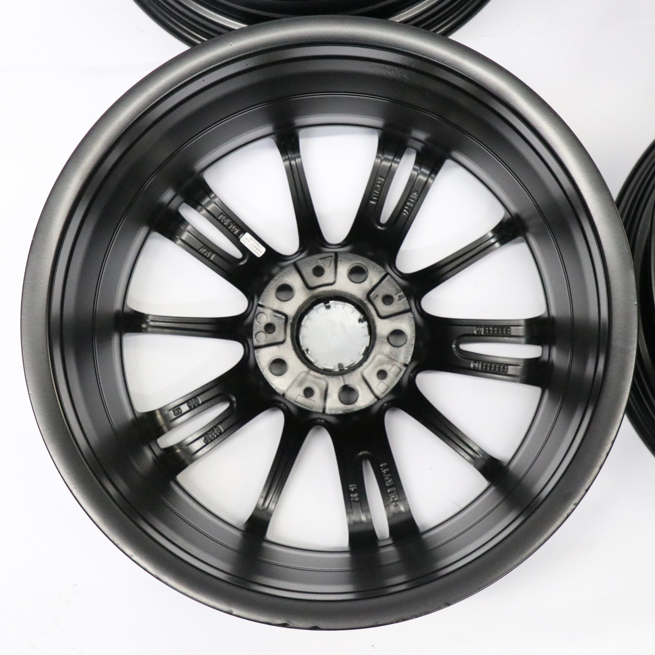 BMW E90 E91 E92 E93 Set complet 4x jante noire 18" M Spider Spoke 193