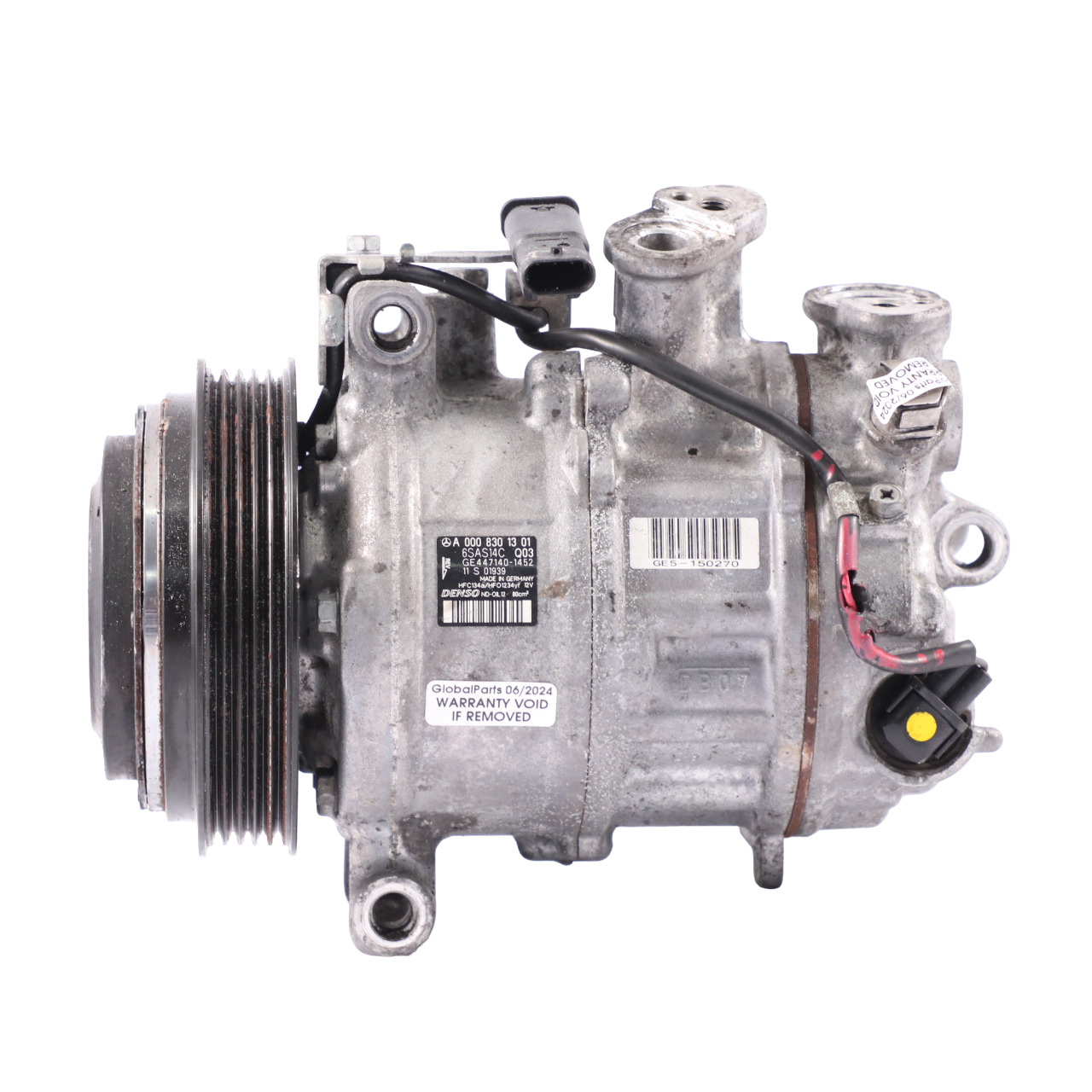 Compresseur de climatisation Mercedes W213 OM654 Diesel Pompe A/C A0008301301