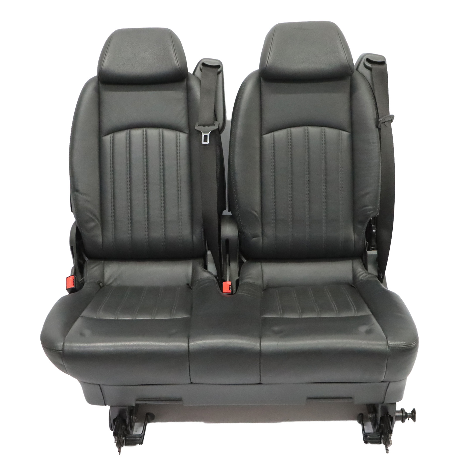 Mercedes W639 Rear Seats Three Seater Seat Bench Right Part O/S Leather Luxury