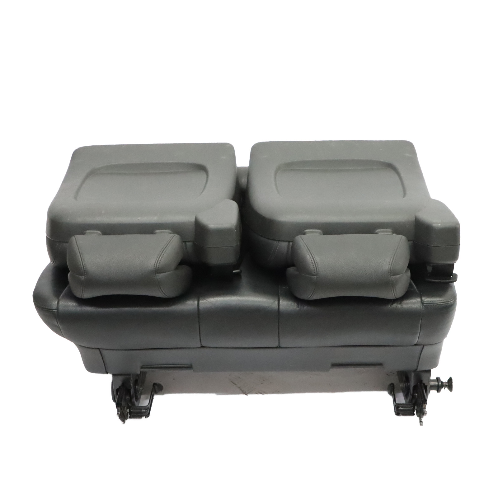 Mercedes W639 Rear Seats Three Seater Seat Bench Right Part O/S Leather Luxury