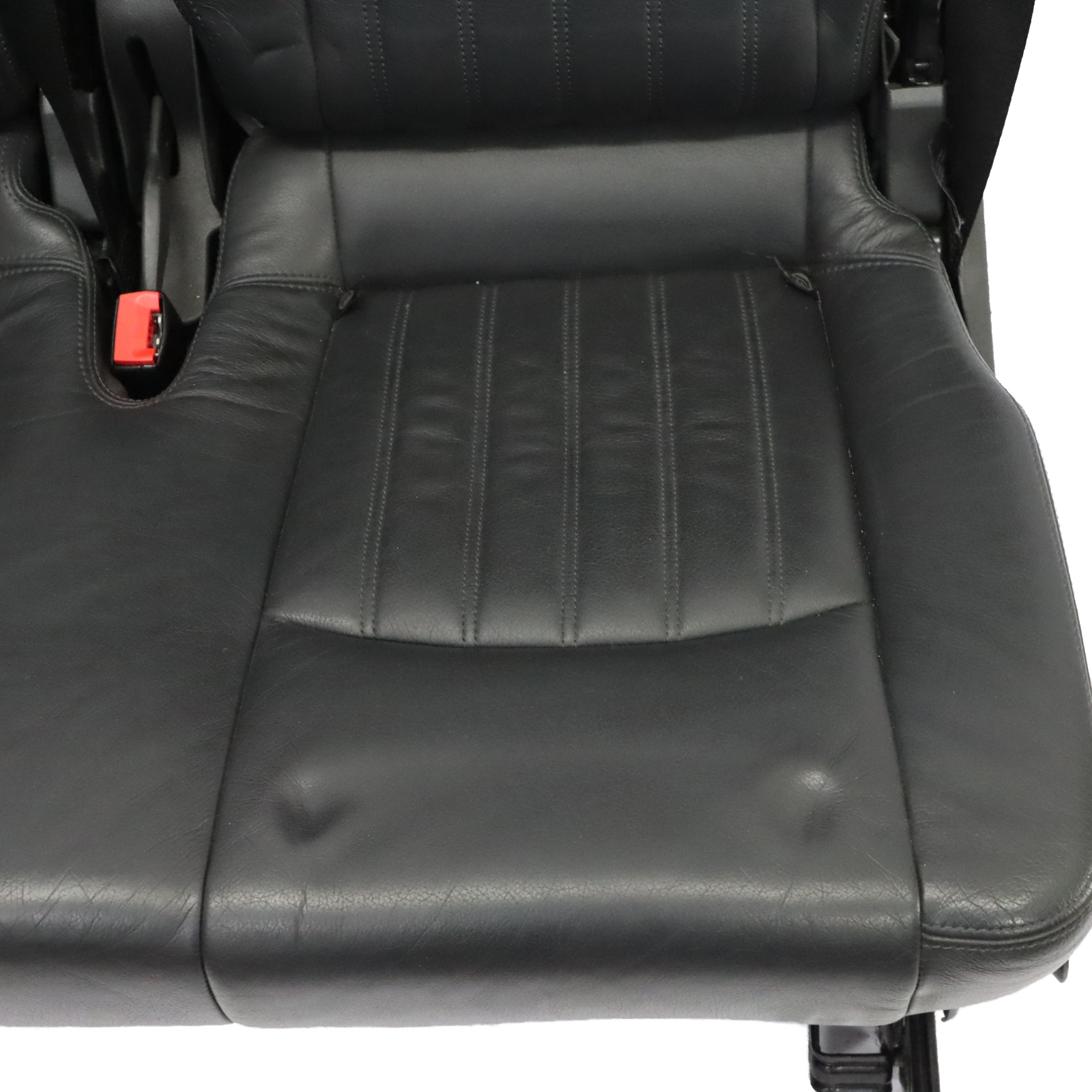 Mercedes W639 Rear Seats Three Seater Seat Bench Right Part O/S Leather Luxury