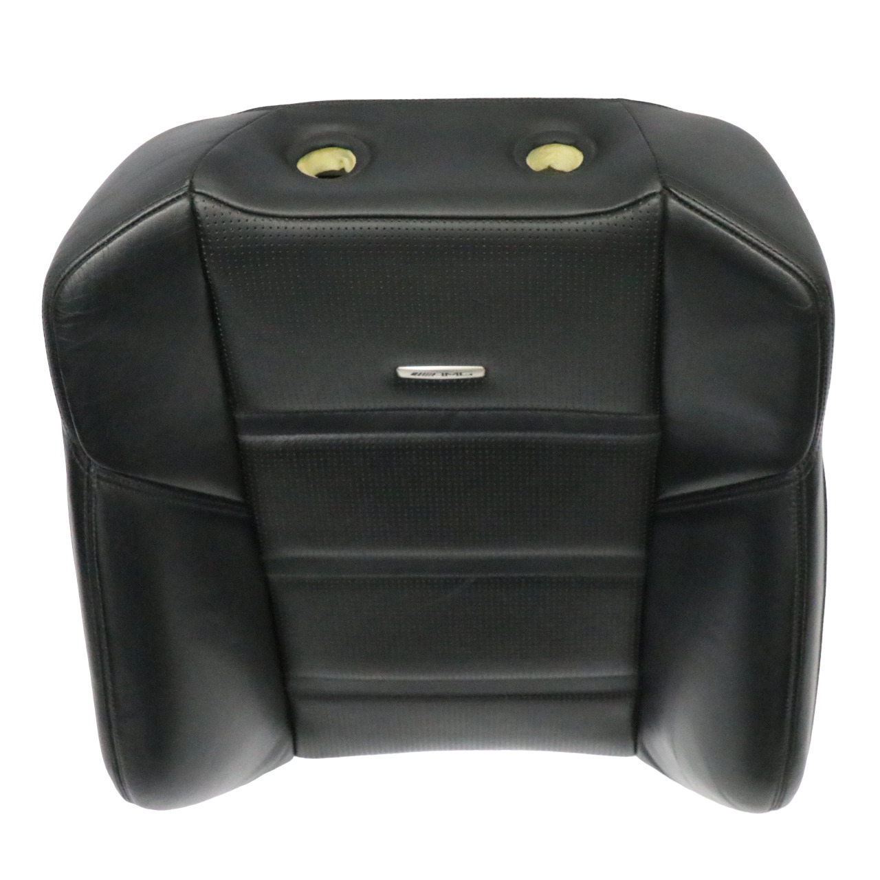 Mercedes W212 AMG Front Seat Backrest Cover Left N/S Heated Leather Black