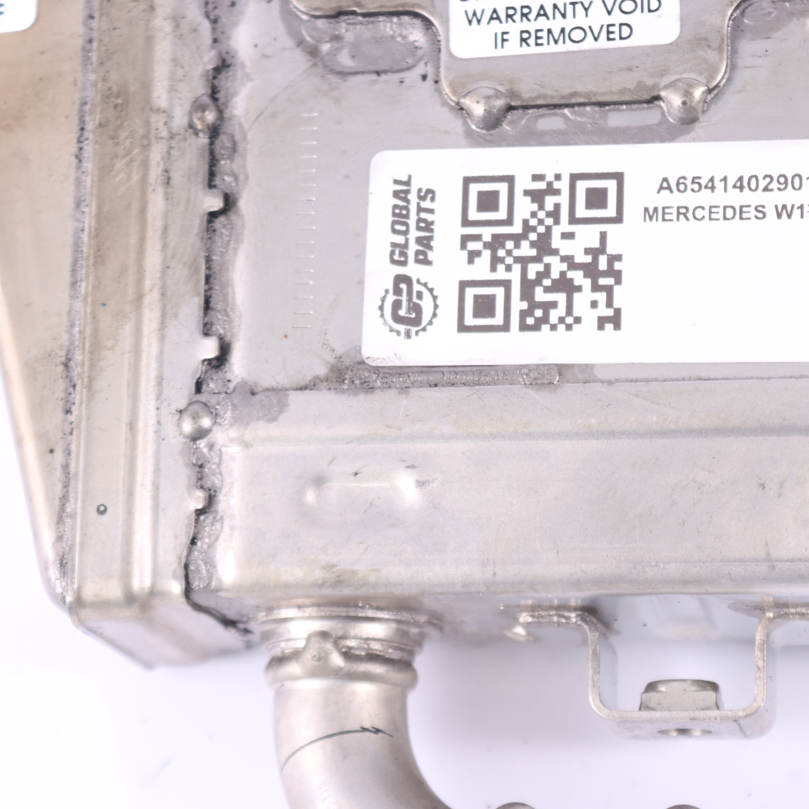 Refroidisseur EGR Mercedes W177 C118 W247 OM654 Refroidisseur gaz d'échappement