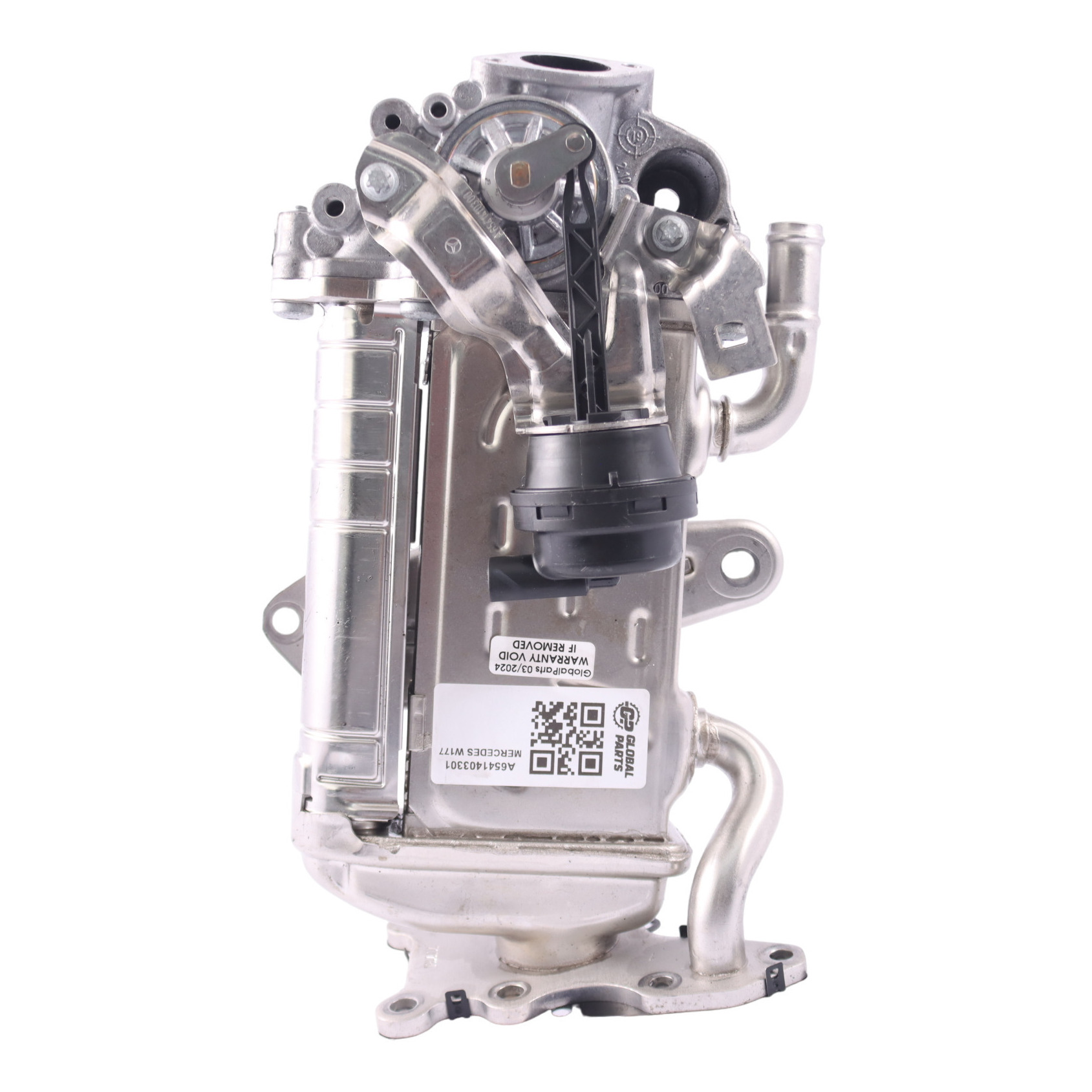 Refroidisseur EGR Mercedes C118 W177 W247 Diesel OM654 de valve d'échappement