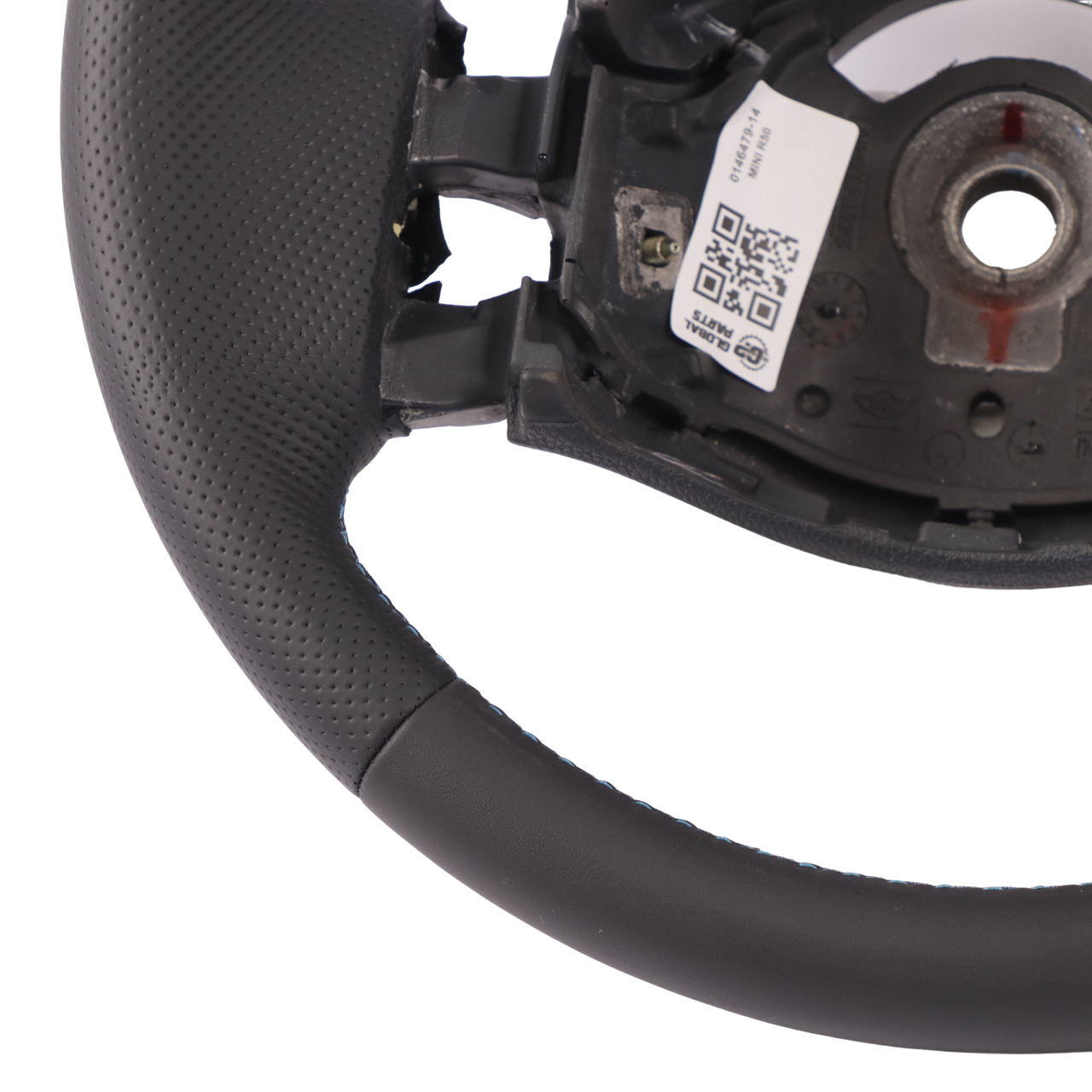 Volant Mini Cooper R50 R52 NEUF Cuir Noir 2 Branches