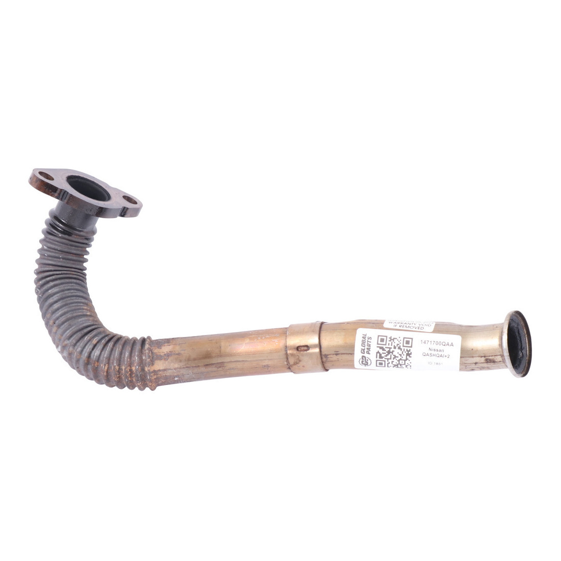 Nissan Qashqai EGR Tuyau Refroidisseur Liquide 1471700QAA