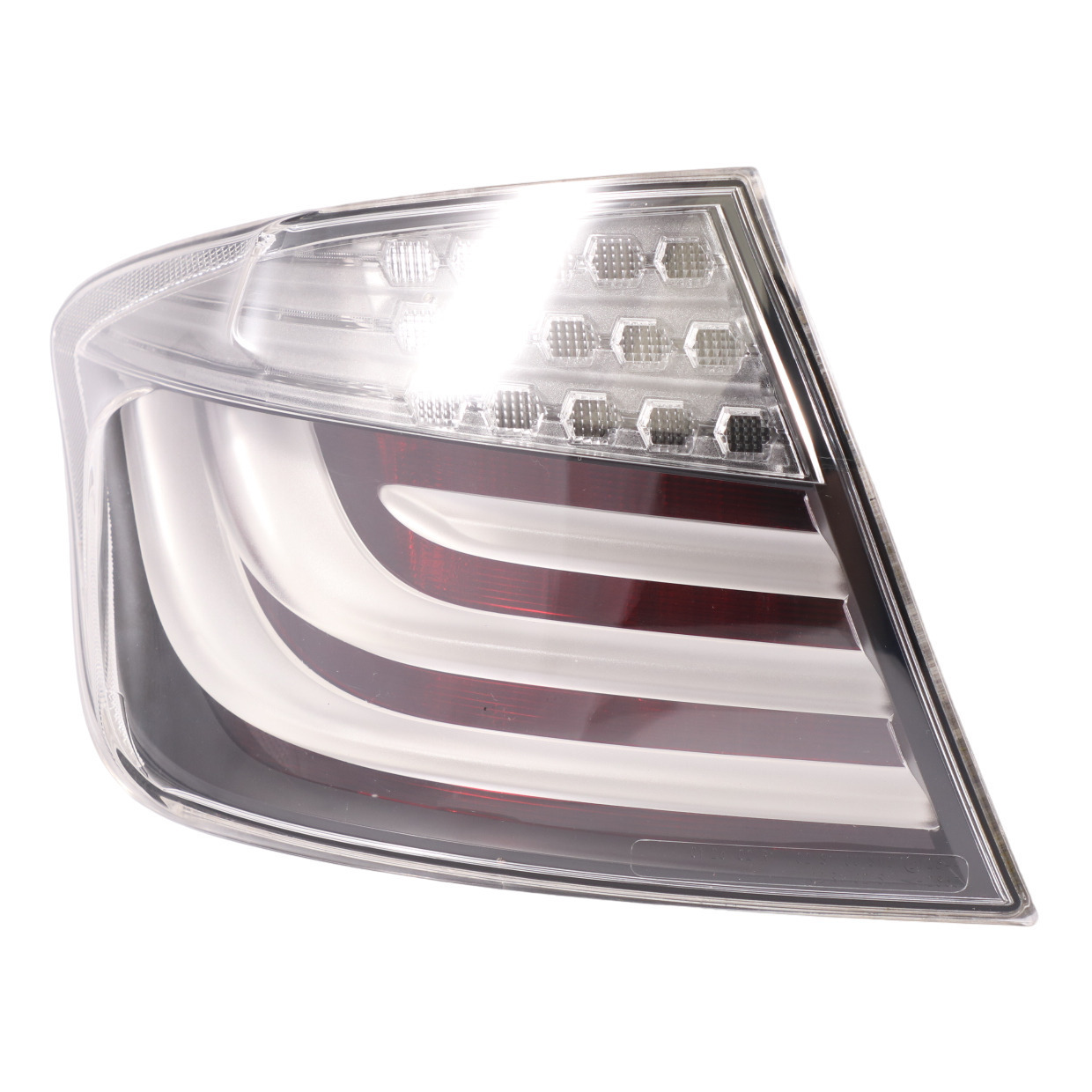 Feu arrière BMW F10 Ligne blanche Lampe panneau latéral arrière gauche 2181347