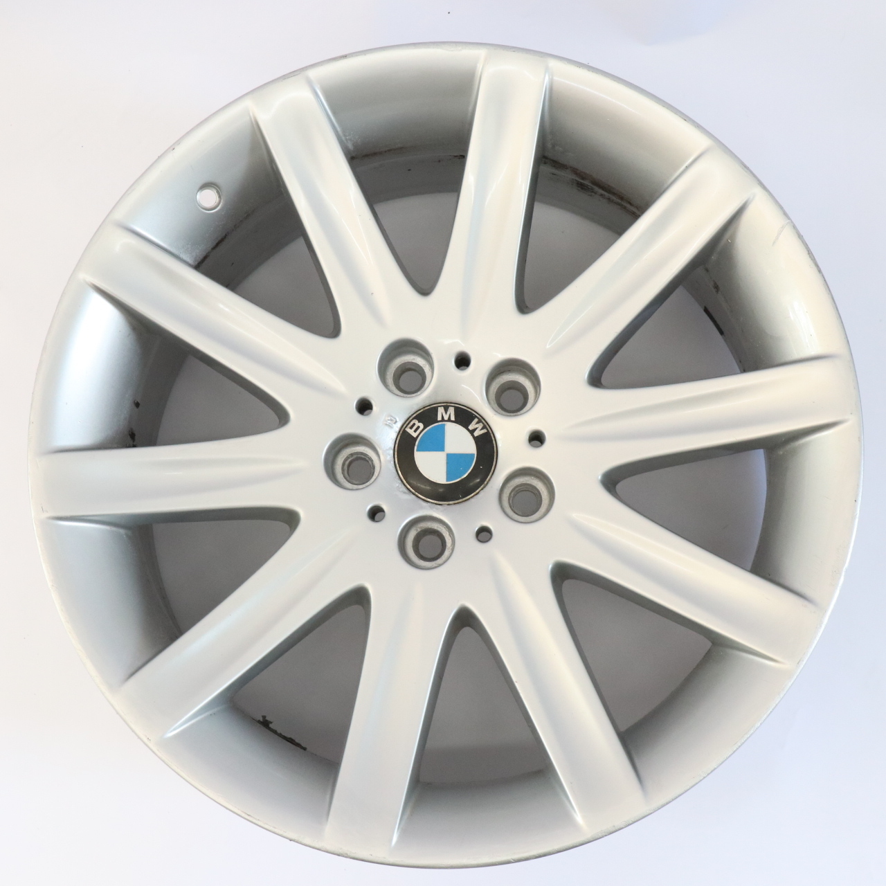 BMW E65 Roue avant argentée Jante en alliage 19" Star Spoke 95 ET:24 9J 6753241