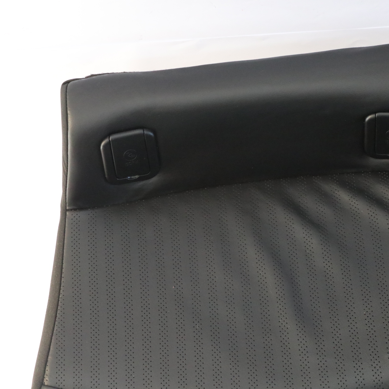 Mini Cooper R56 R57 Rear Seat Sofa Bench Couch Leather Carbon Black