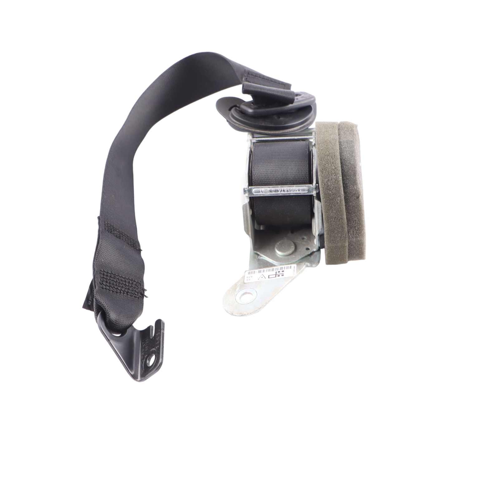 Ceinture de sécurité BMW F46 Gran Tourer arrière supérieure gauche Noir 7332235