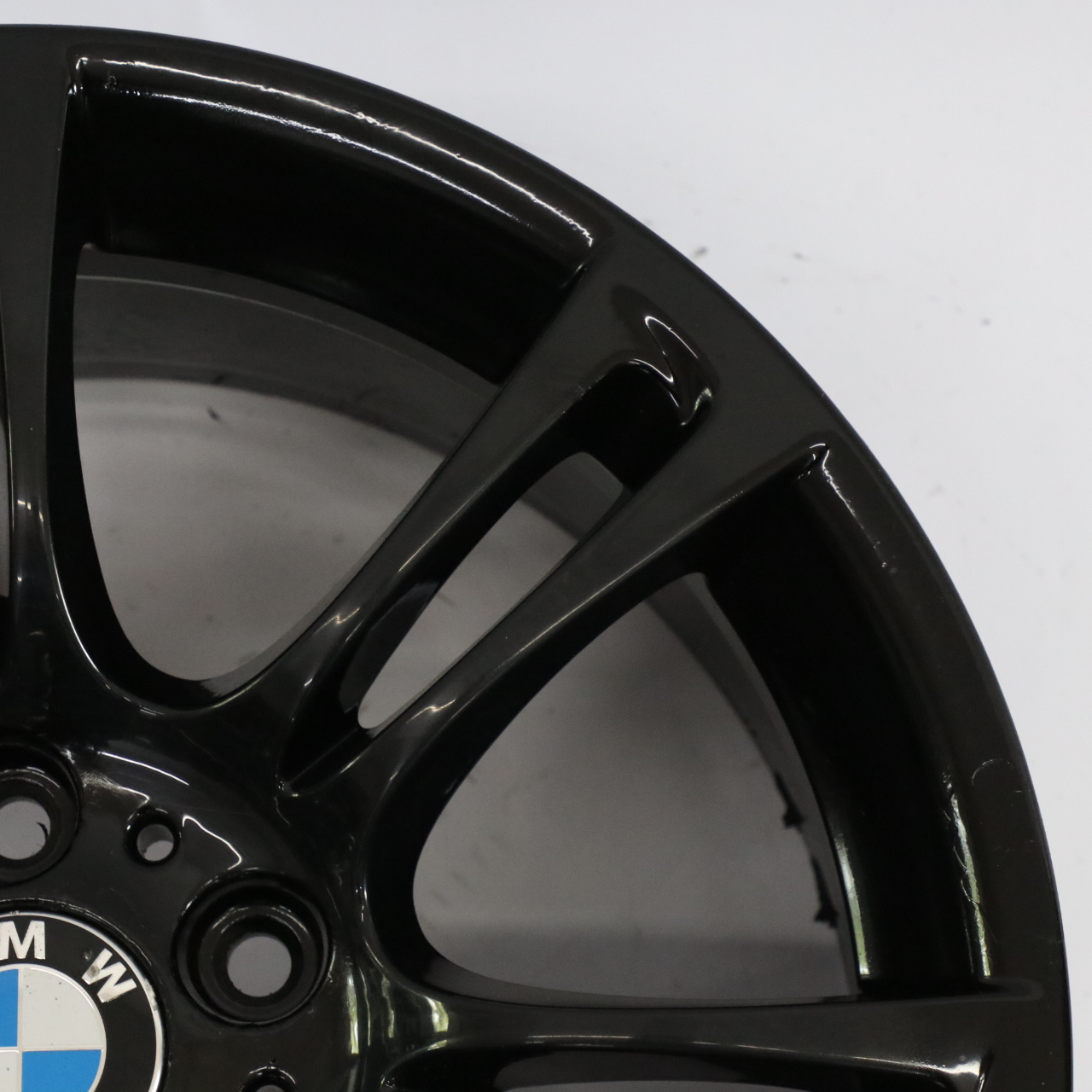 BMW F10 F12 Roue Arrière Noire Jante Alliage M Deux Branches 350 9J 18" ET:44