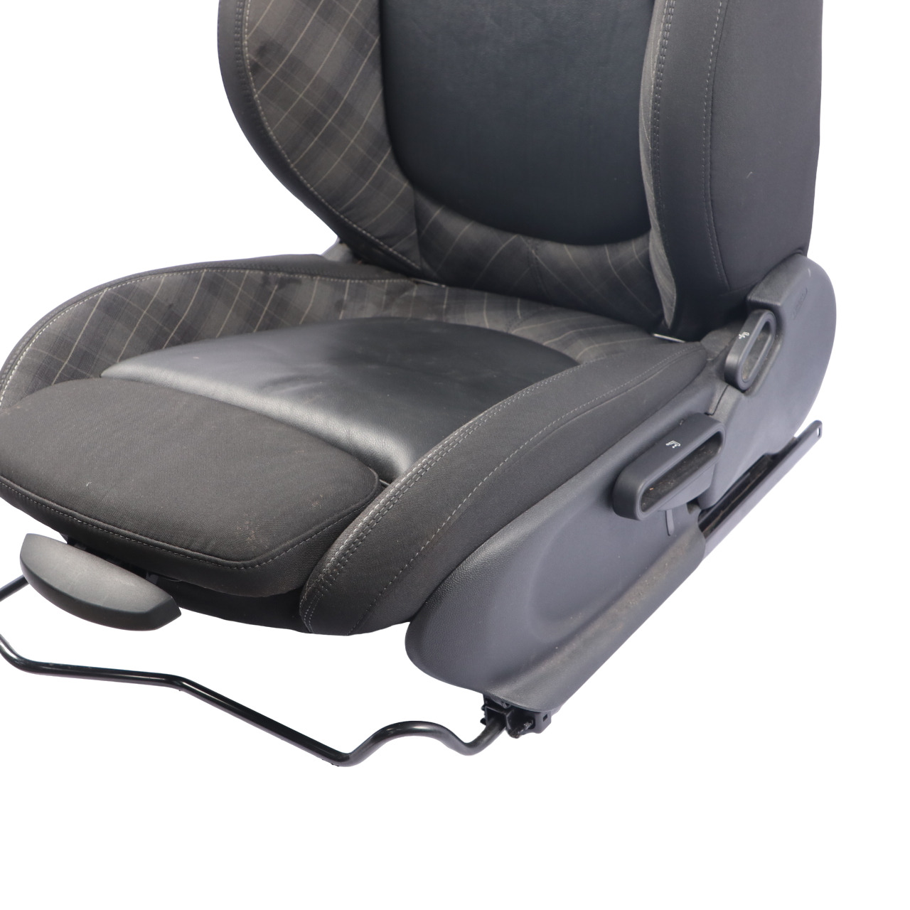 Front Seat Mini F56 Sport Heated Cloth / Leather Left N/S Diamond Black