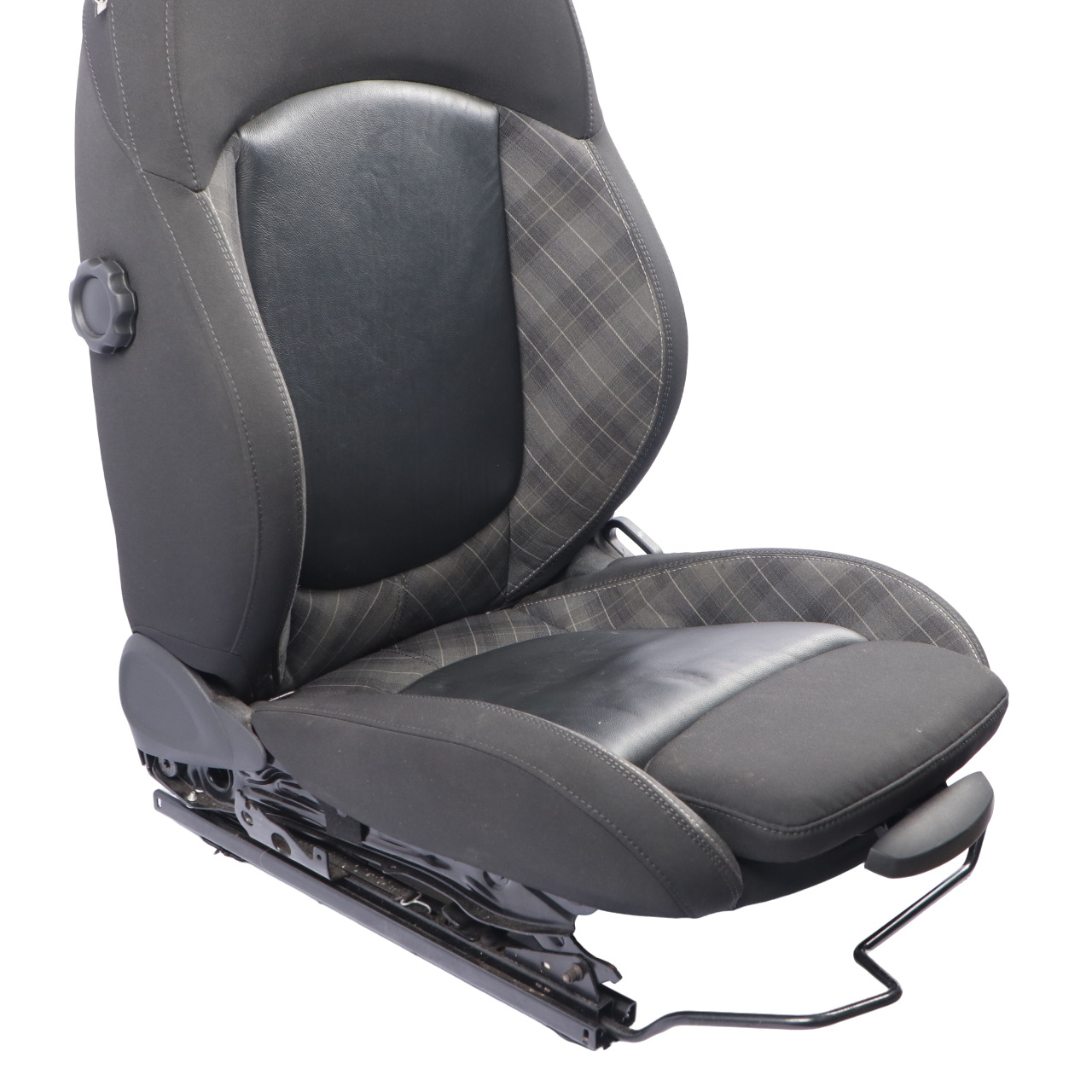 Front Seat Mini F56 Sport Heated Cloth / Leather Left N/S Diamond Black