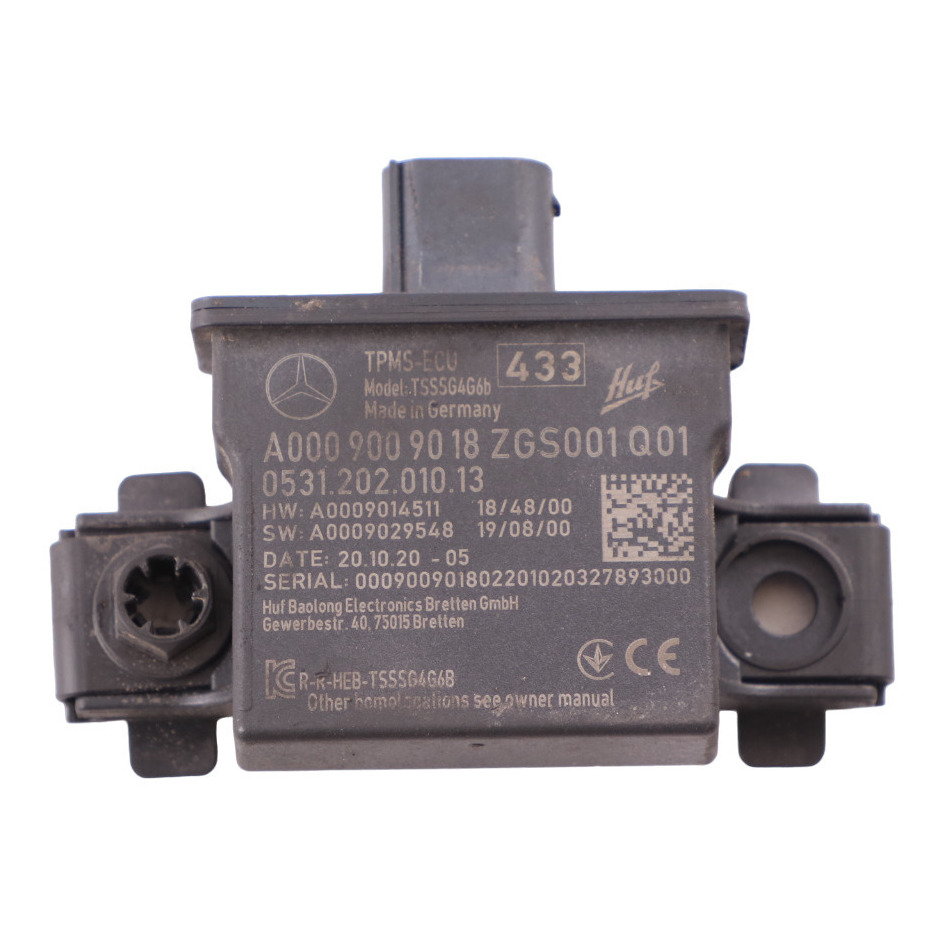 Mercedes W177 W247 Capteur de pression des pneus TPMS ECU A0009009018