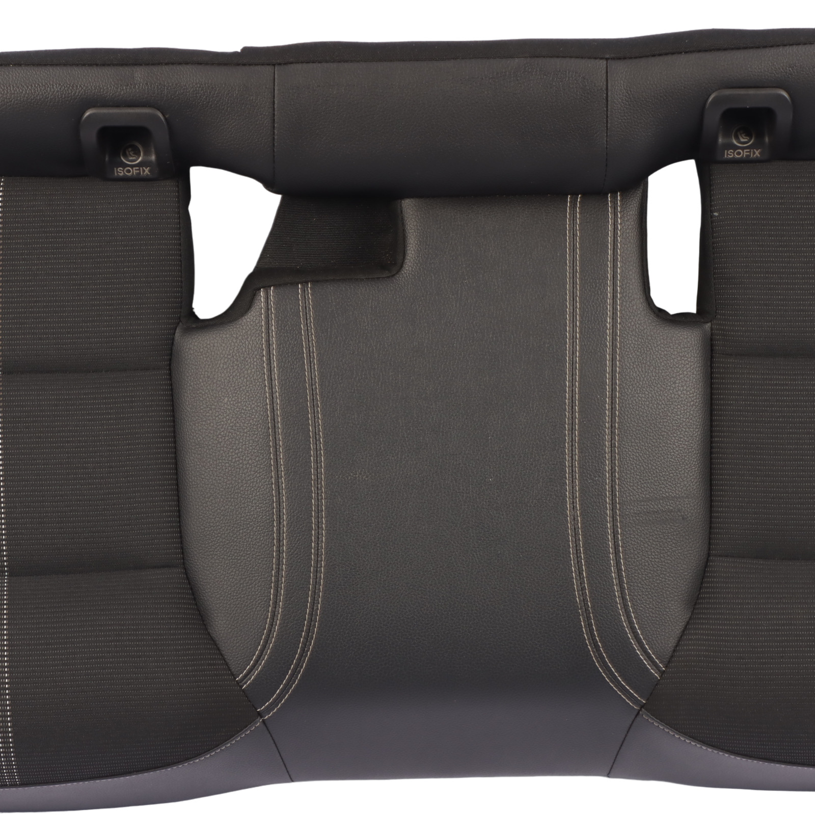 Mercedes W176 Rear Seat Bench Couch Covering Fabric Leather Artico Black