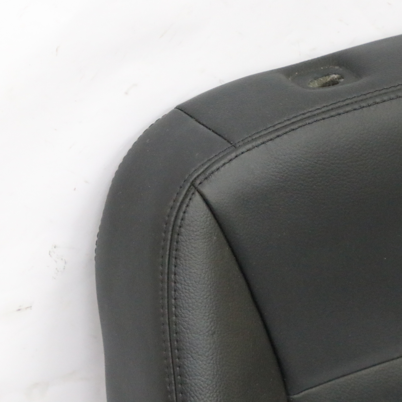 Front Seat Backrest Mercedes W169 W245 Left N/S Leather Nappa Semi-Aniline Black