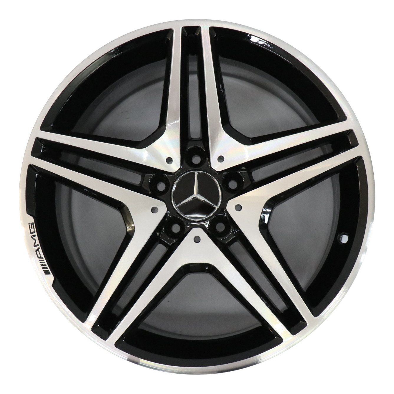 Mercedes R171 C209 AMG Jante arrière alliage argenté 18" 8,5J ET:30 A1714014802