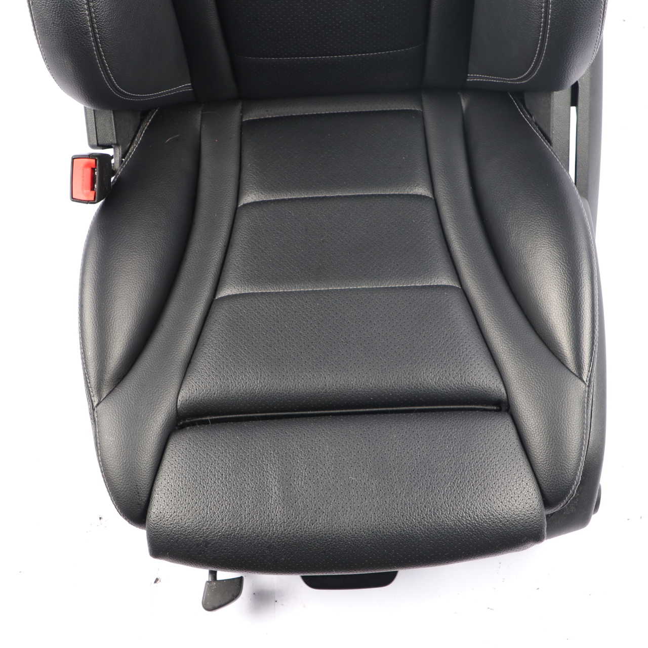 Imiation Leather Seat Mercedes W205 S205 Heated Front Left N/S Black Electric