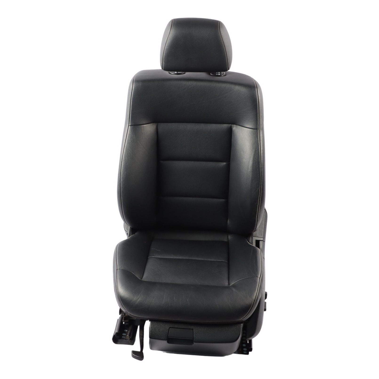 Front Seat Mercedes W212 Heated Imitation Black Leather Artico Left N/S