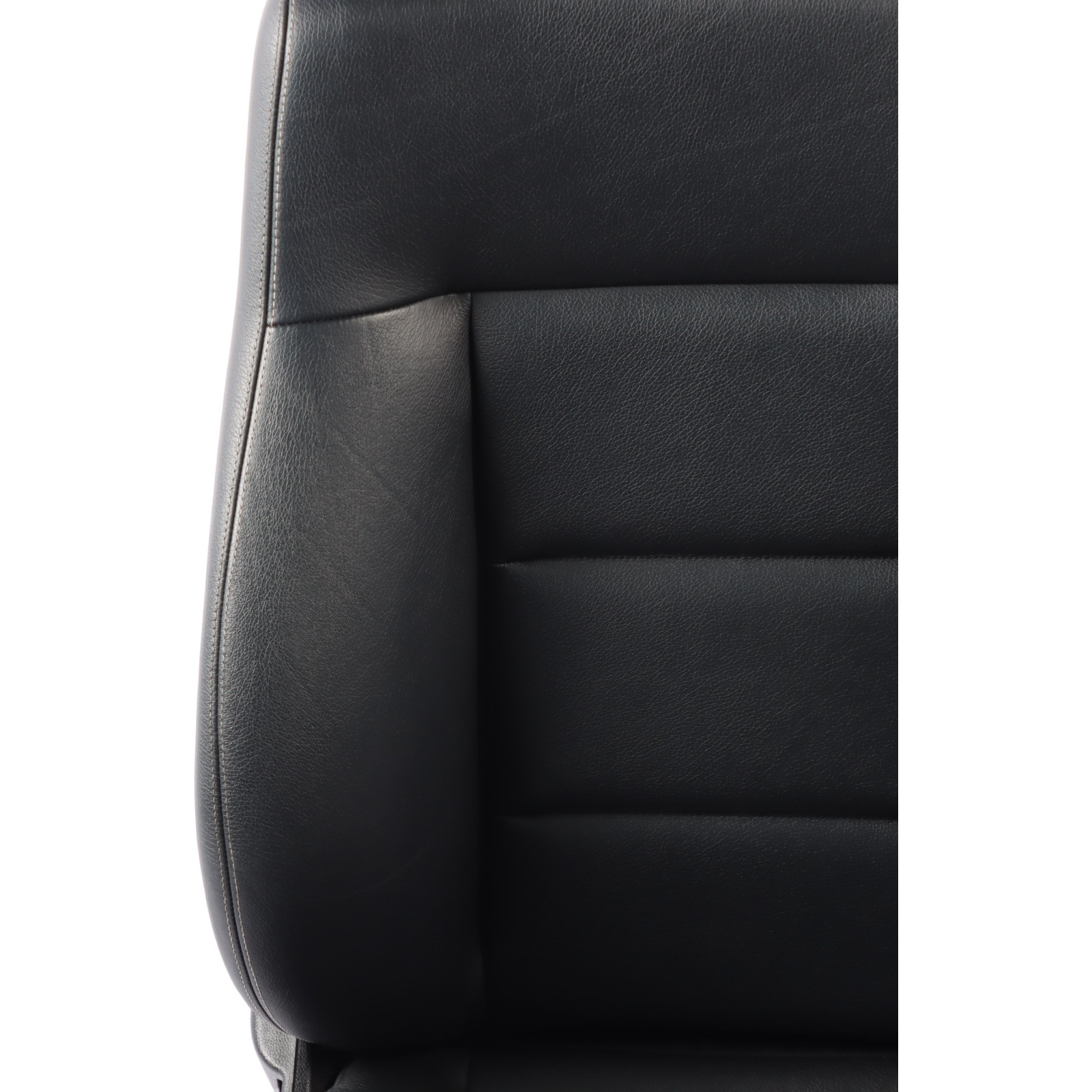 Front Seat Mercedes W212 Heated Imitation Black Leather Artico Left N/S