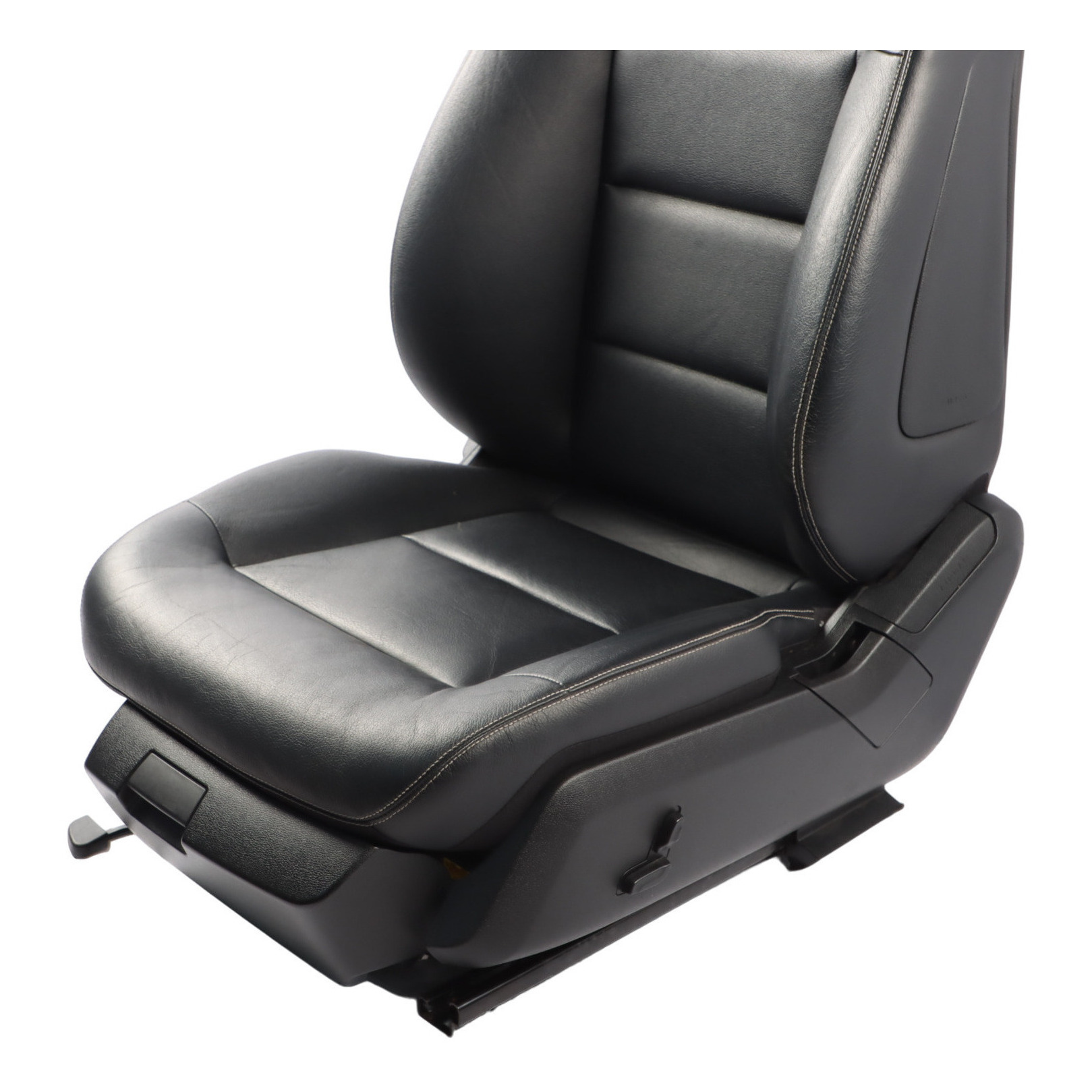 Front Seat Mercedes W212 Heated Imitation Black Leather Artico Left N/S