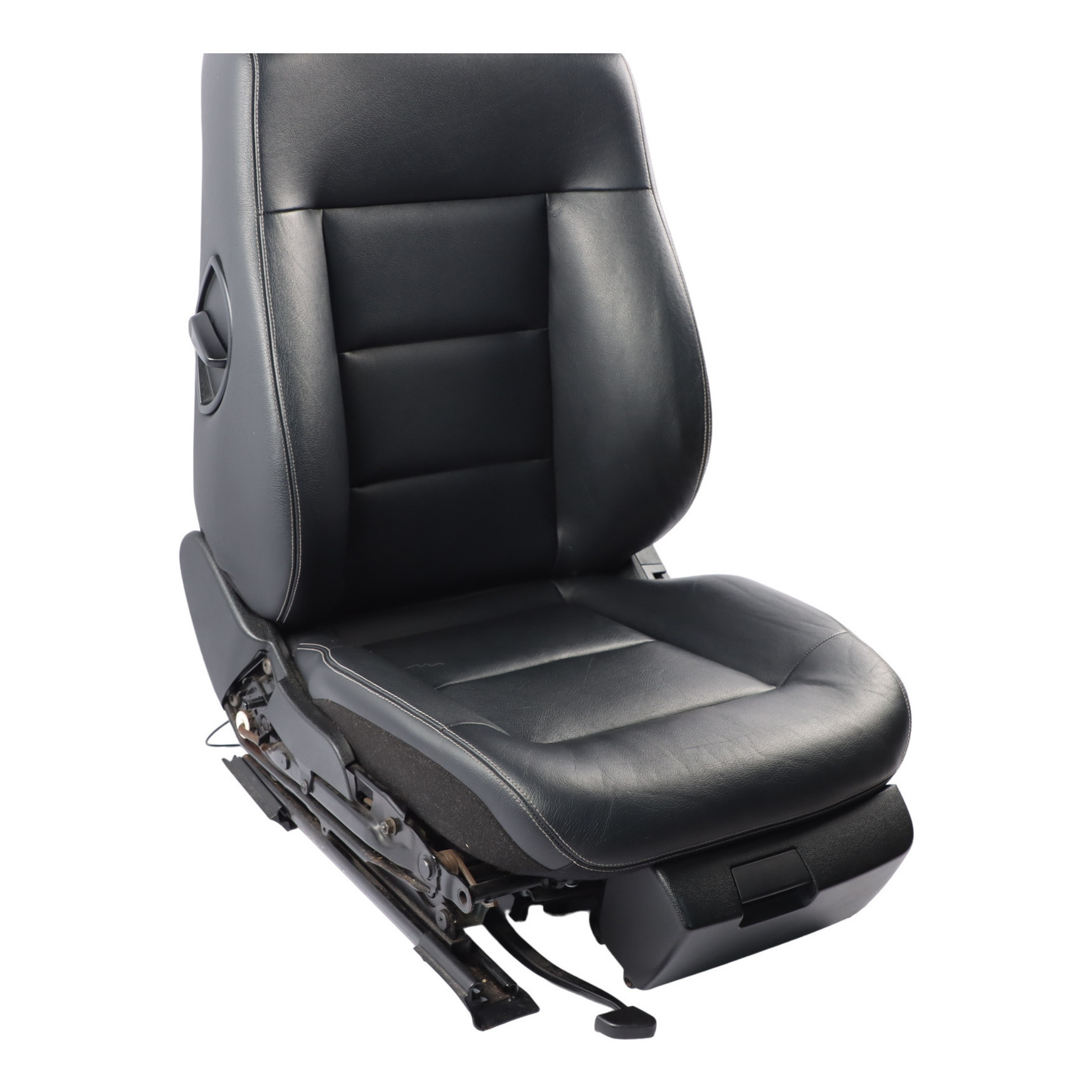 Front Seat Mercedes W212 Heated Imitation Black Leather Artico Left N/S