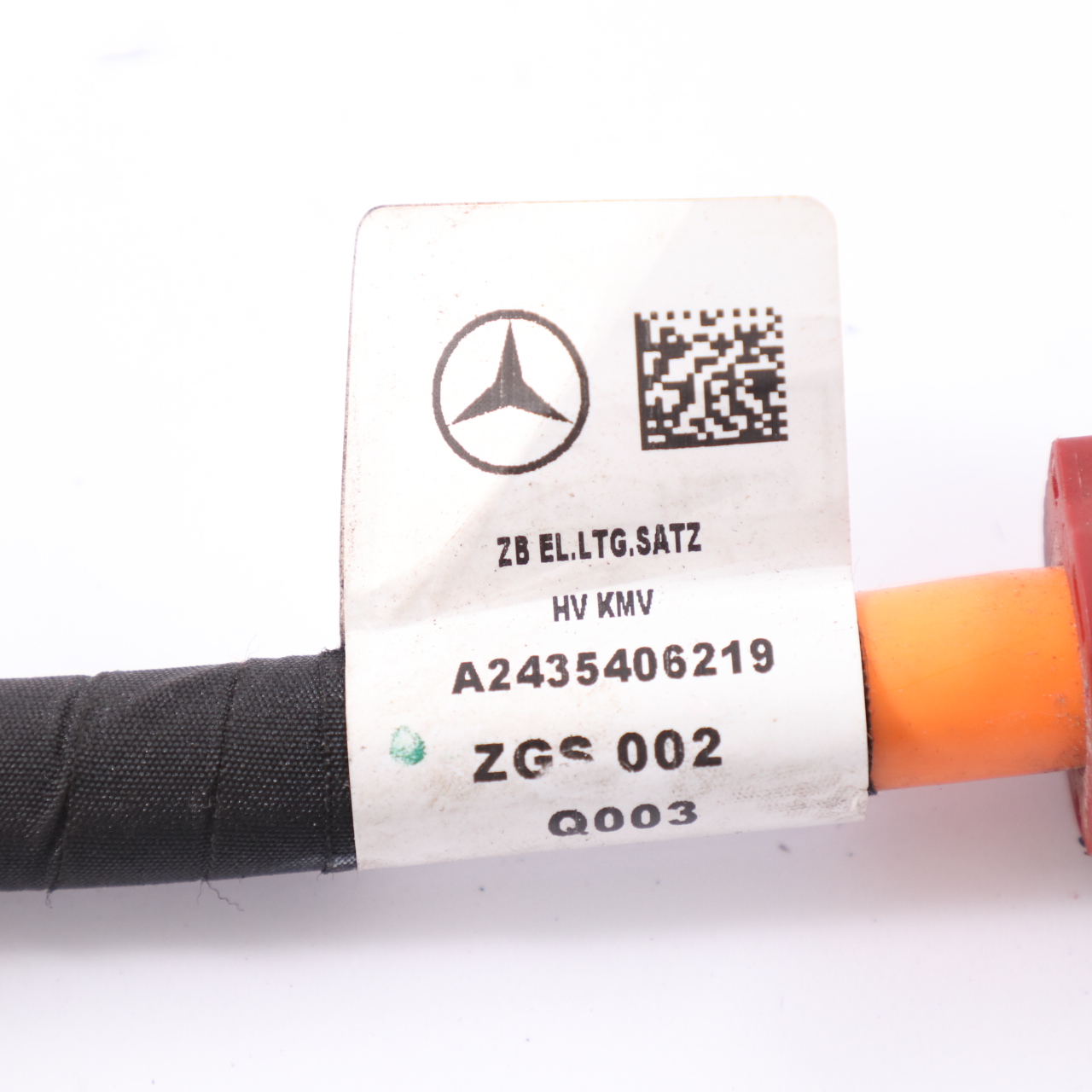 Mercedes EQA H243 Convertisseur haute tension Câble de chauffage A2435406219