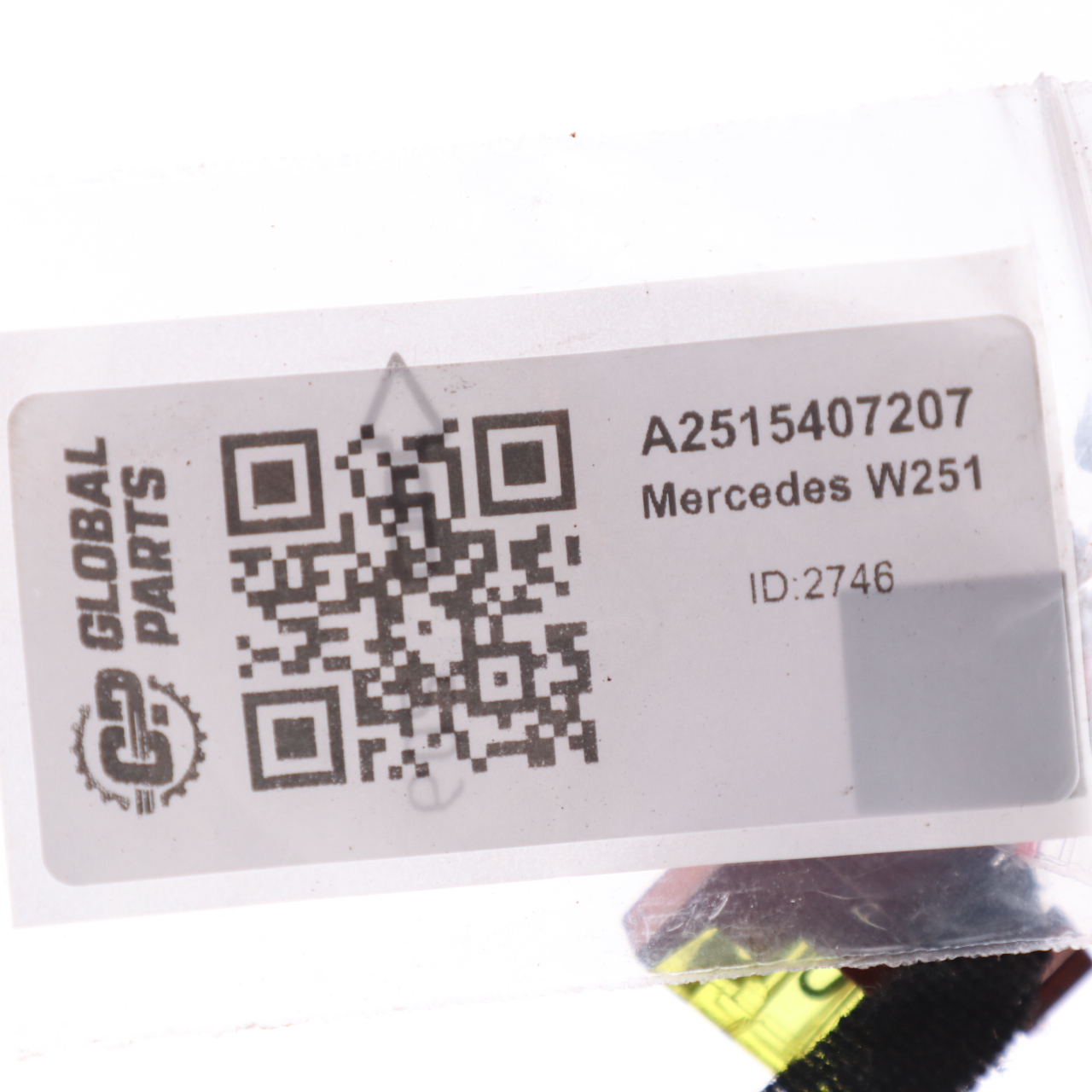 Mercedes W251 Connecteur de harnais câblage pour attelage remorque A2515407207