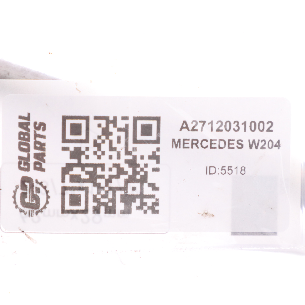 Mercedes W204 Tuyau refroidissement turbocompresseur Ligne A2712031002