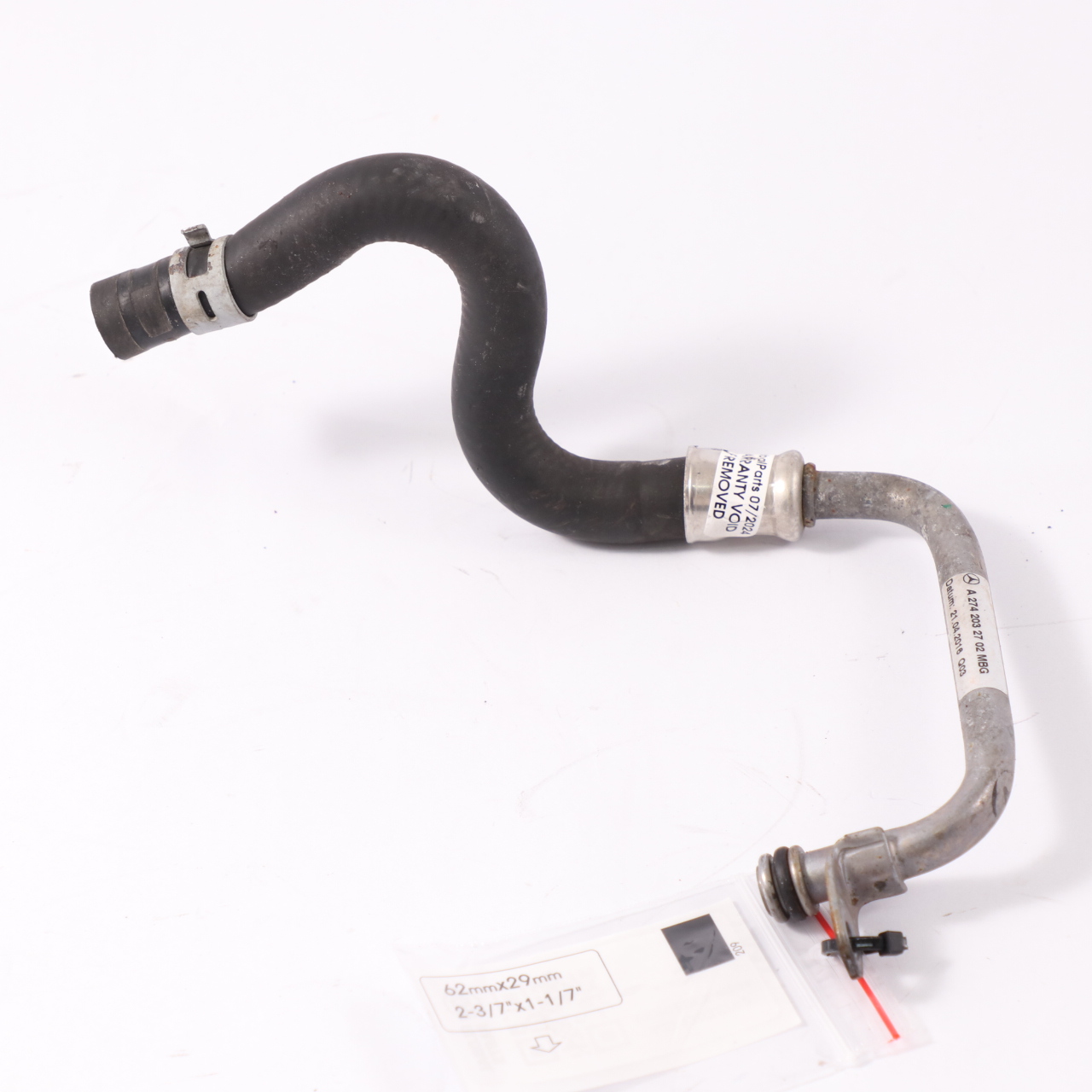 Ligne d'eau Mercedes W204 X253 Petrol M274 A2742032702