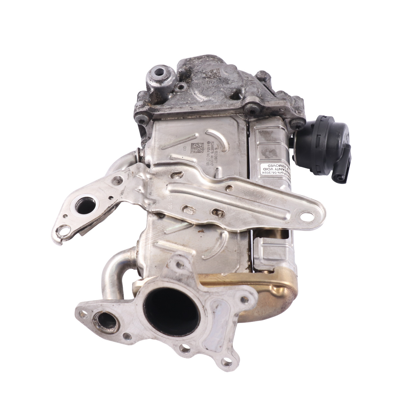 Mercedes W213 Diesel OM654 EGR Refroidisseur gaz d'échappement A6541402700