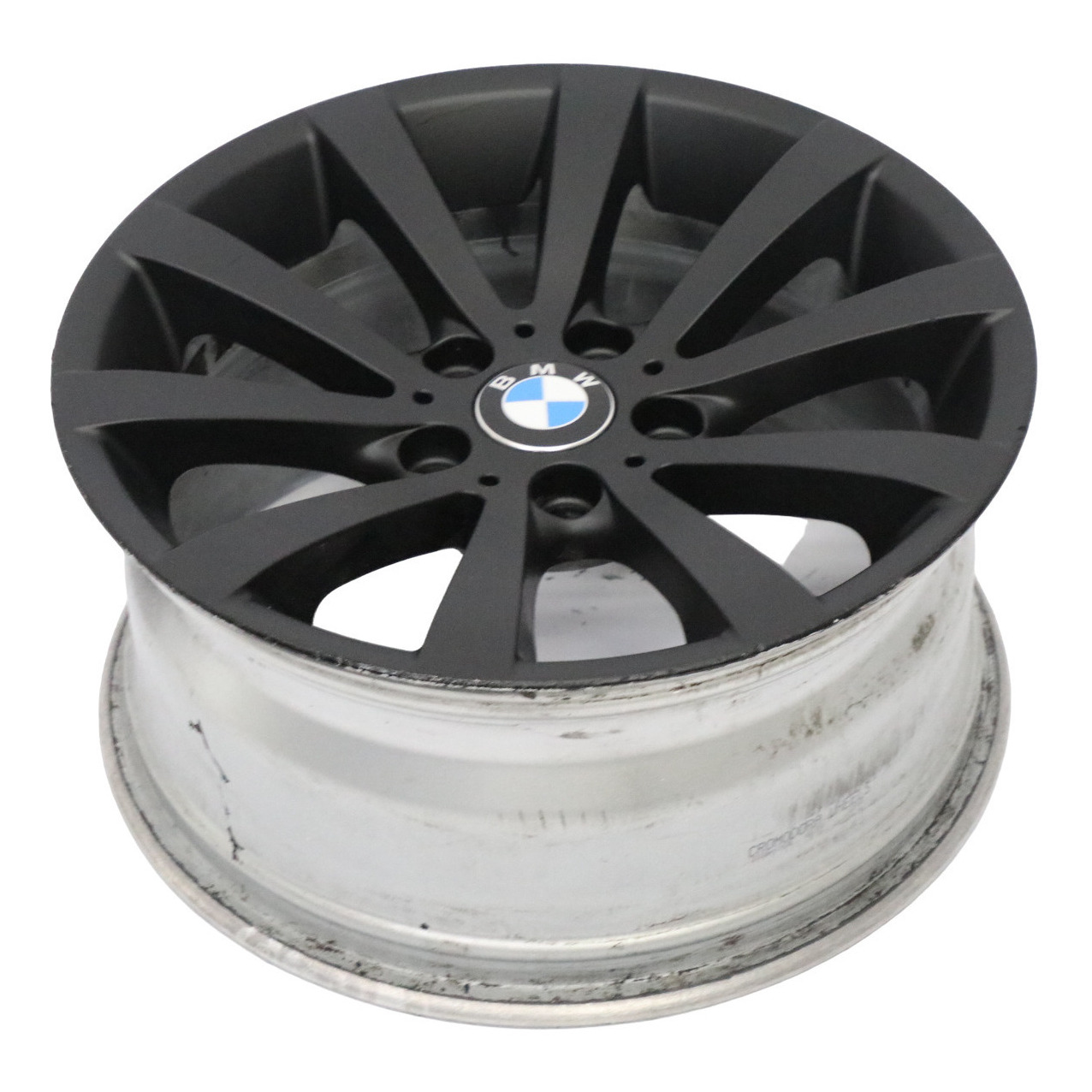 BMW E90 E91 E92 Jante Alliage Noir 17" ET:34 8J V-Spoke 285 6783631