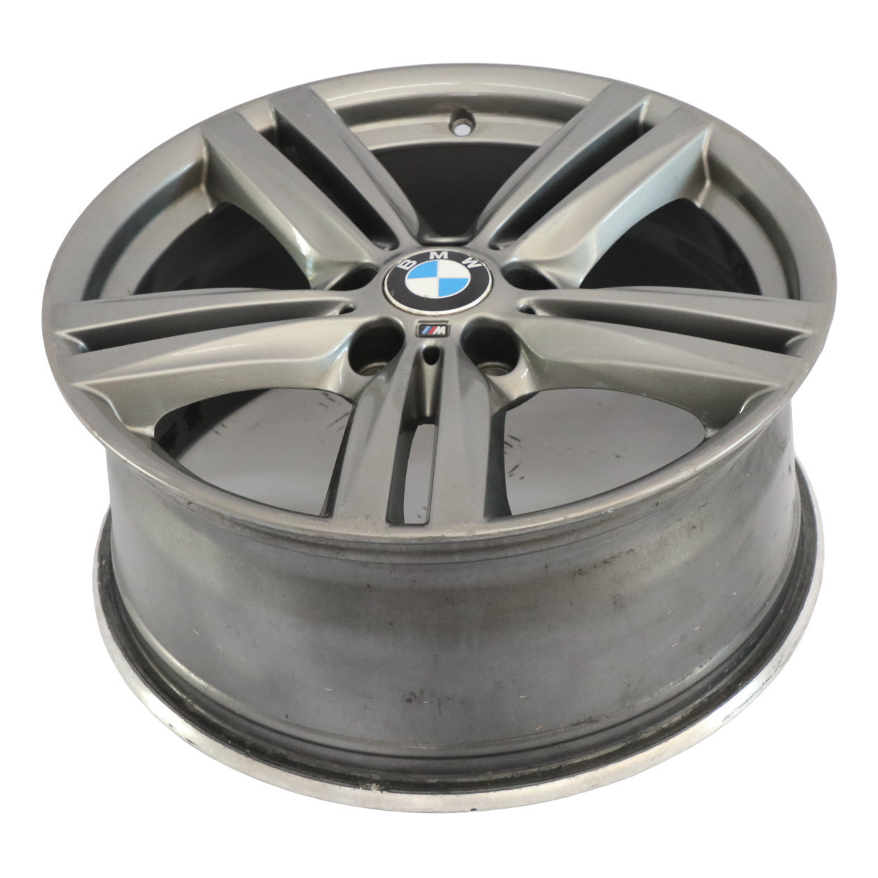 BMW F20 Rear Alloy Wheel Rim Ferric Grey 18" 8J ET:52 7845853 M Star Spoke 386