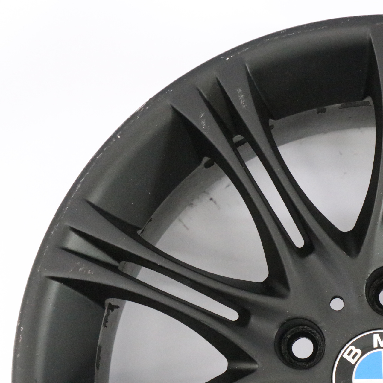 BMW E46 Z4 E85 Jante Alliage Avant Noir 18" 8J ET:47 M Double Rayon 135 VIA