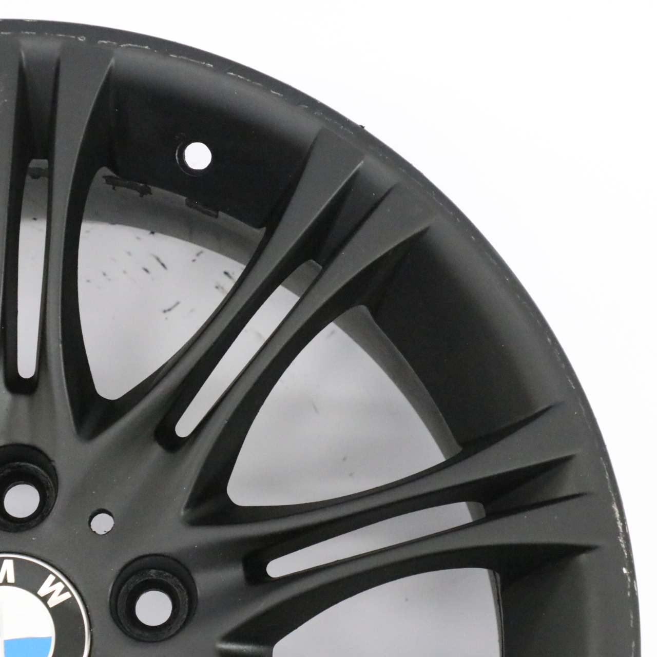 BMW E46 Z4 E85 Jante Alliage Avant Noir 18" 8J ET:47 M Double Rayon 135 VIA