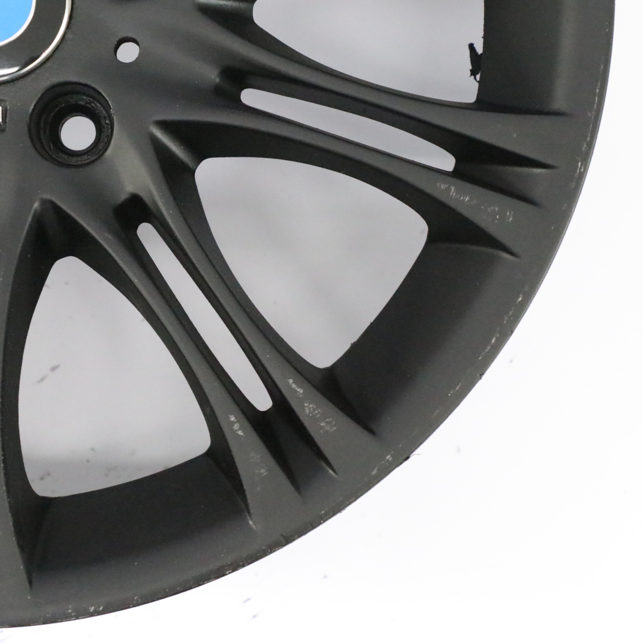 BMW E46 Z4 E85 Jante Alliage Avant Noir 18" 8J ET:47 M Double Rayon 135 VIA