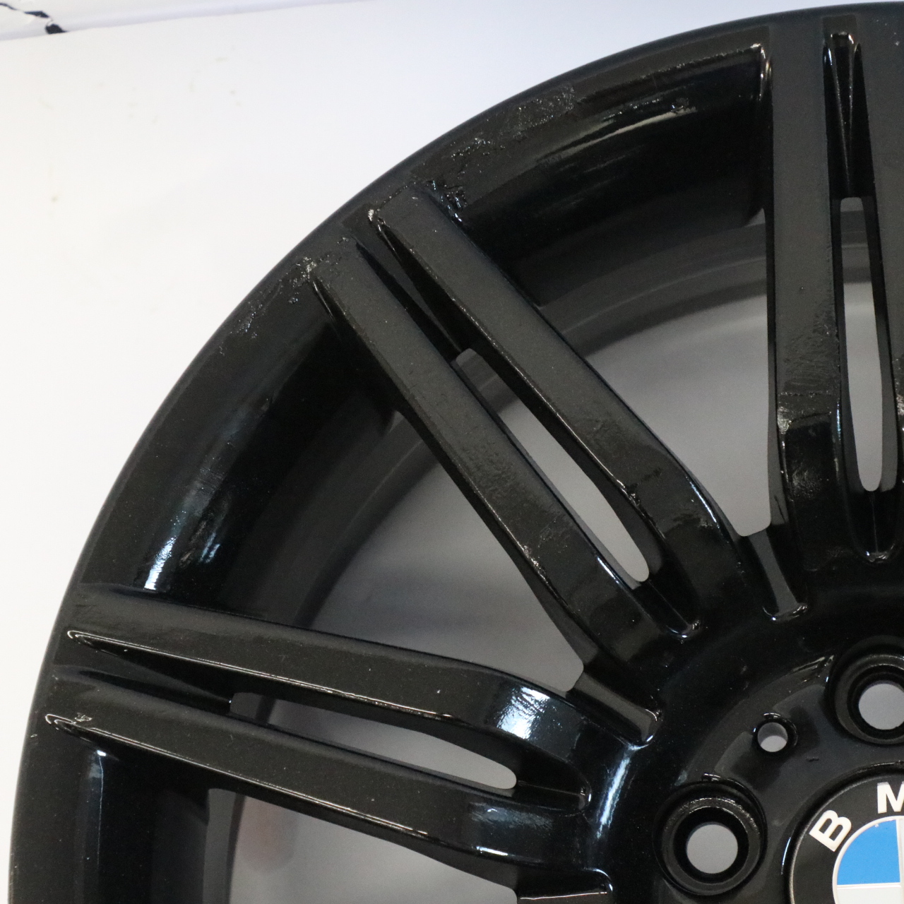 BMW E60 E61 Jante avant en alliage noir 19" 8,5J ET:18 M Double Spoke 172