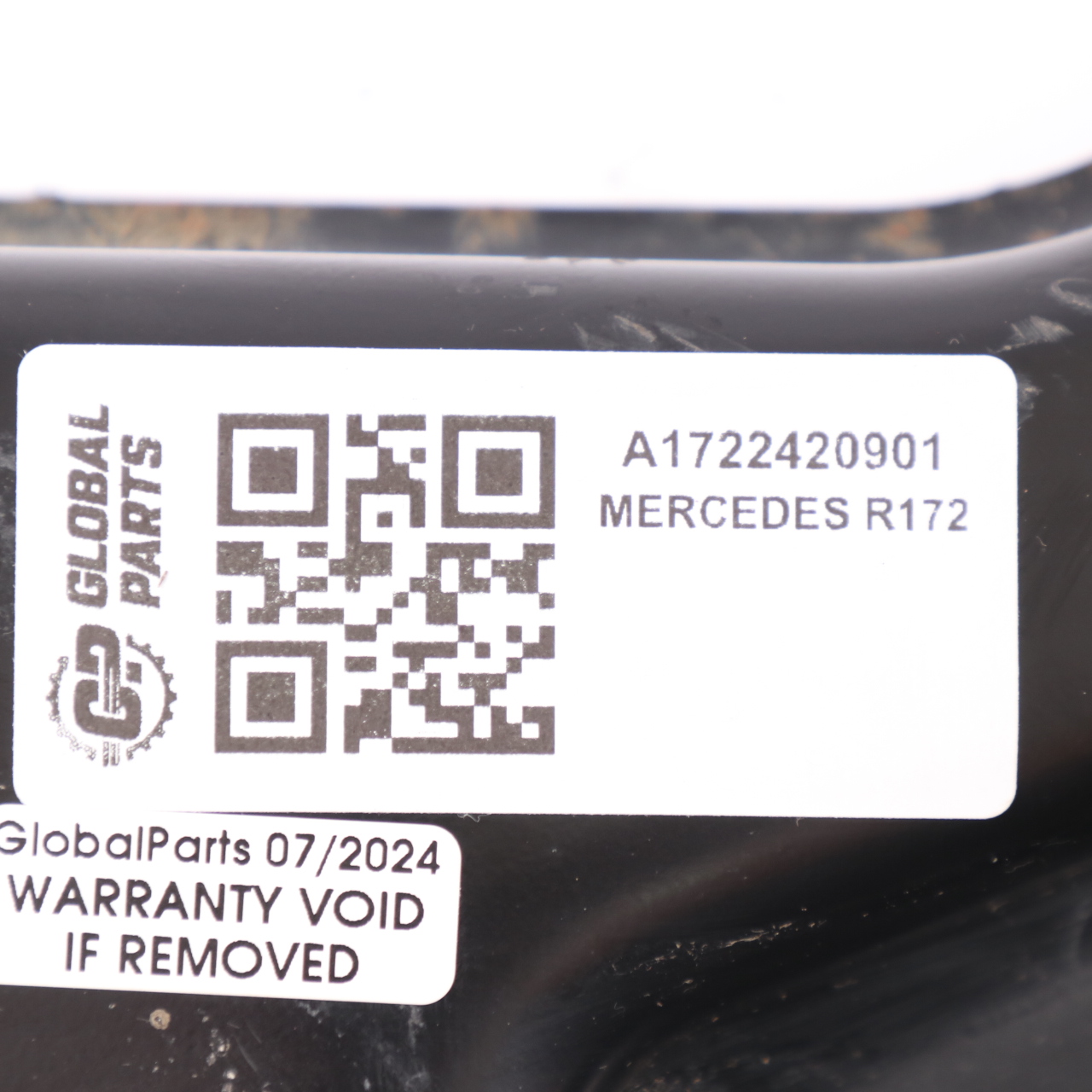 Mercedes R172 Petrol M274 support arrière porte moteur A1722420901