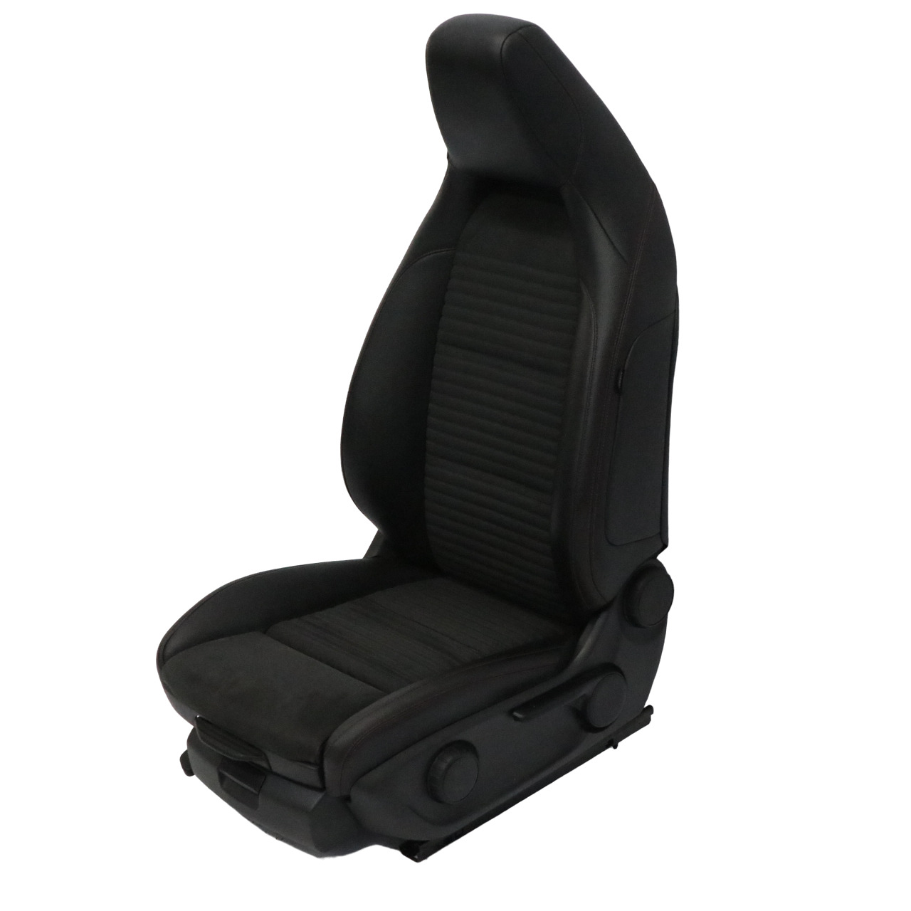 Siège Avant Mercedes W176 Sport Gauche Tissu Cuir Fil Rouge