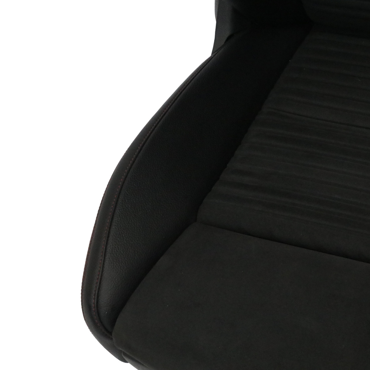 Siège Avant Mercedes W176 Sport Gauche Tissu Cuir Fil Rouge