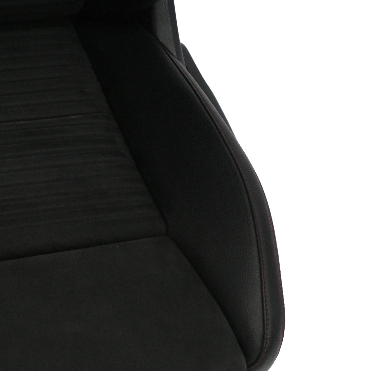 Siège Avant Mercedes W176 Sport Gauche Tissu Cuir Fil Rouge