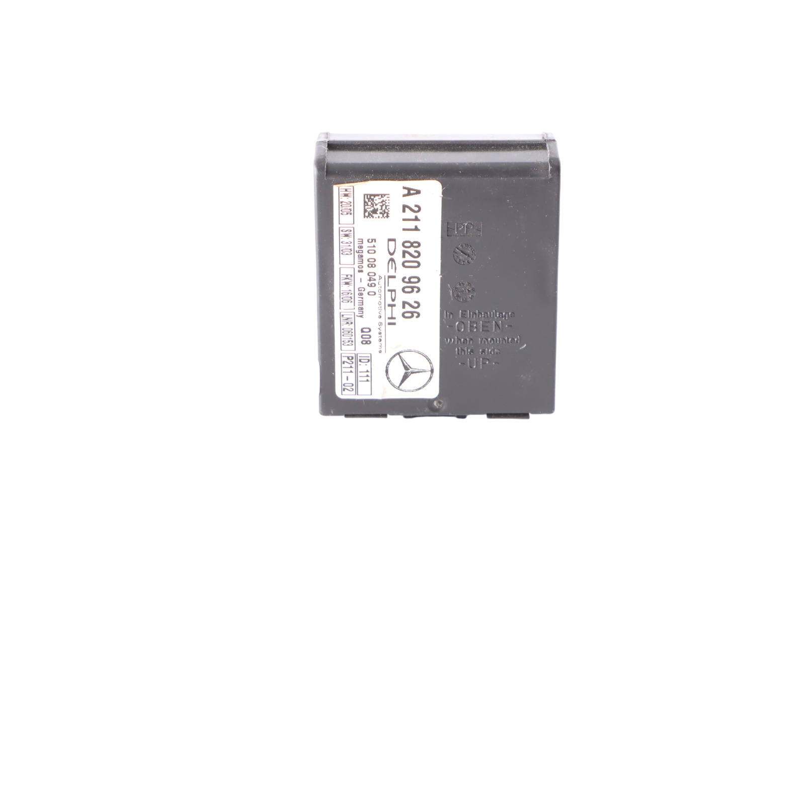 Mercedes W211 W219 Alarm Control Module Unit ECU A2118209626