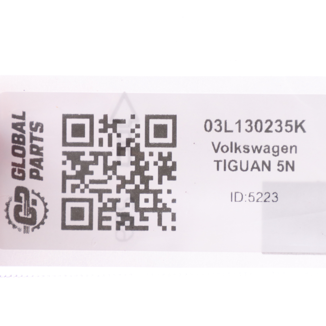 Volkswagen Tiguan 5N Tuyau de retour de carburant Tuyau d'injecteur 03L130235K