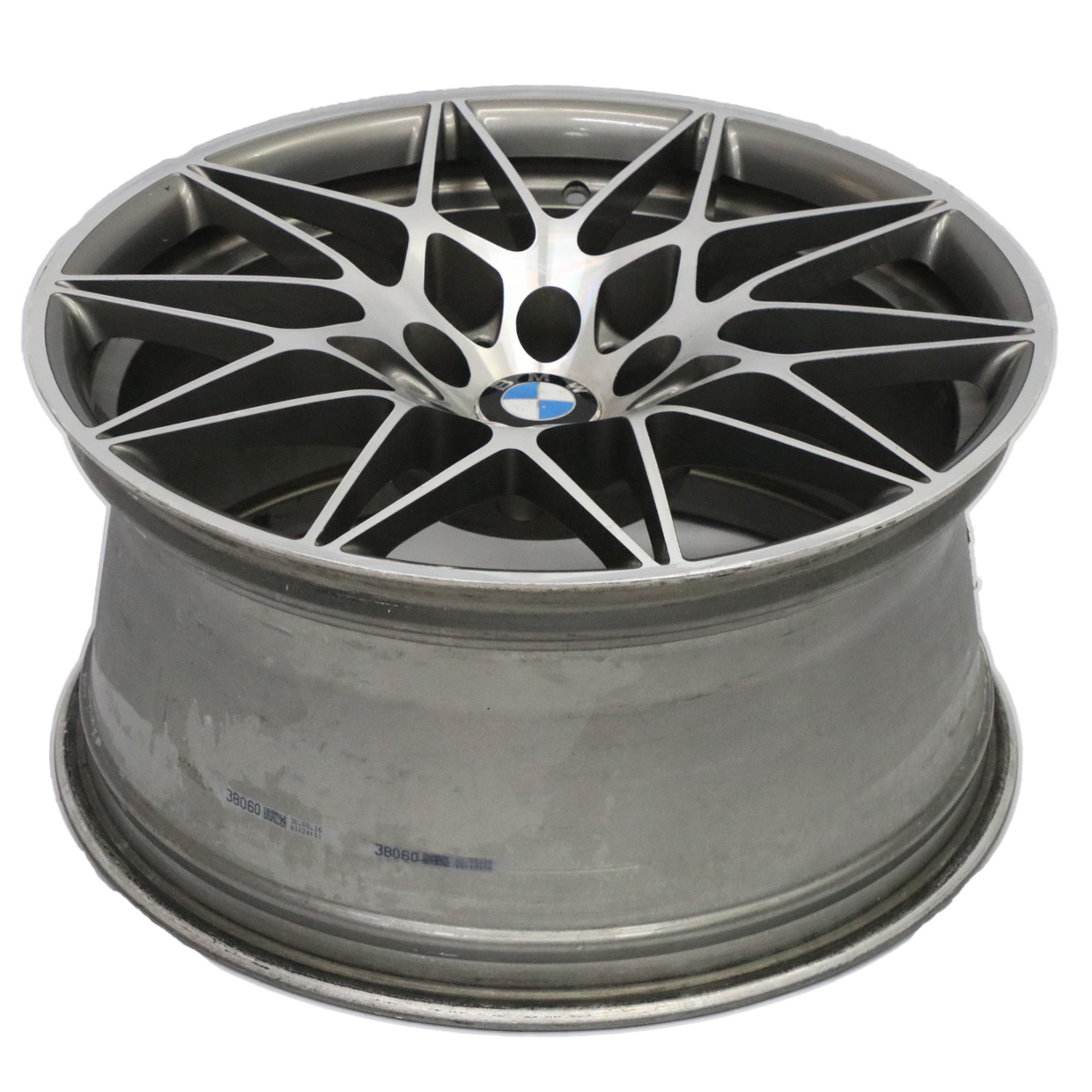 BMW F80 M3 Ferric Jante arrière grise alliage 20" M flèche l'étoile 10J 2287501